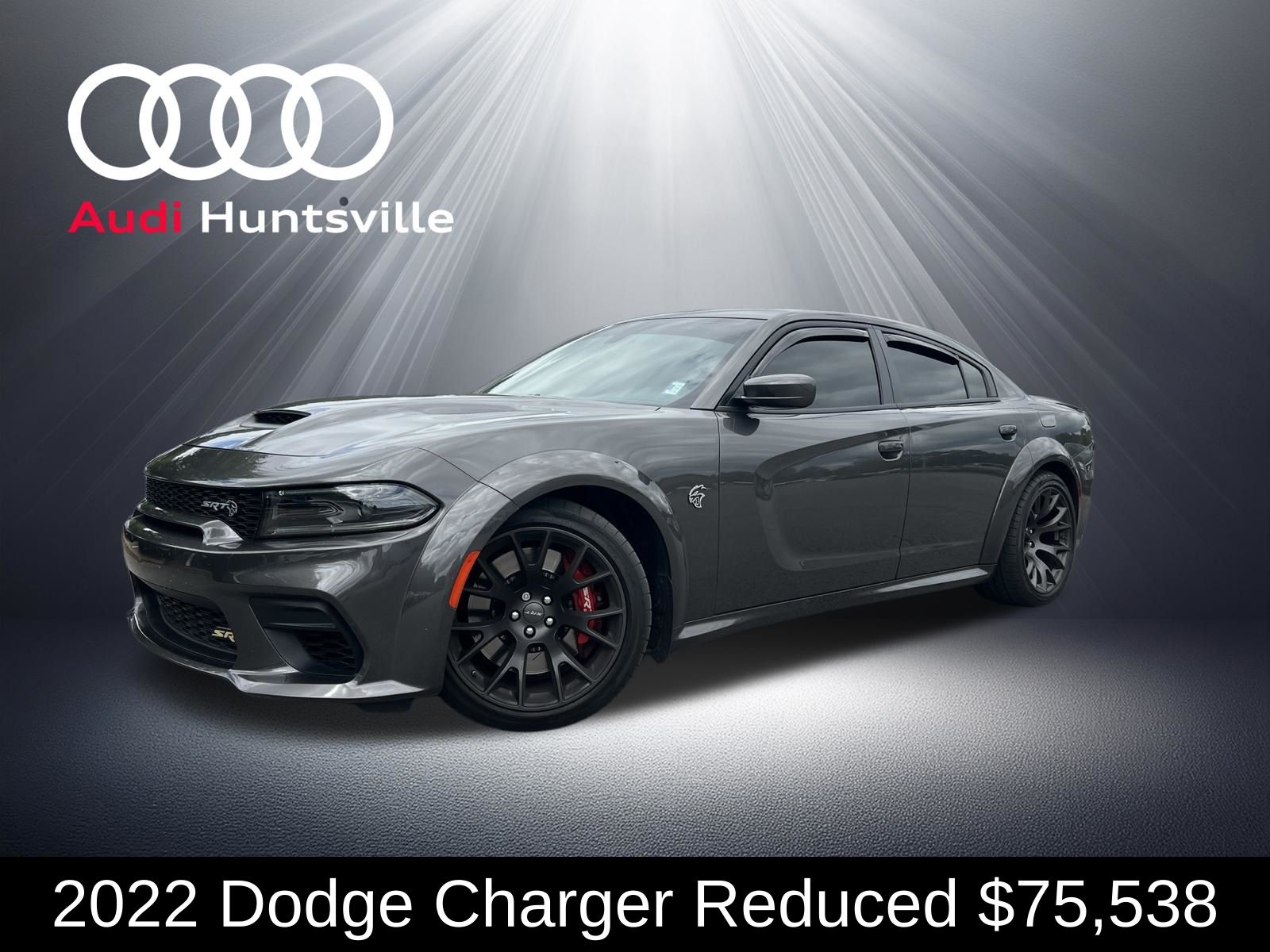 Gray (Granite Crystal Metallic Clearcoat) 2022 Dodge Charger Sedan Rear-Wheel Drive 8-Speed Automatic