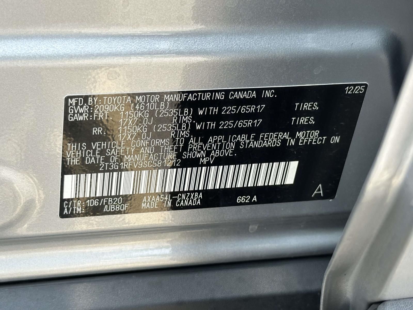 Used 2025 Silver Toyota LE image 26