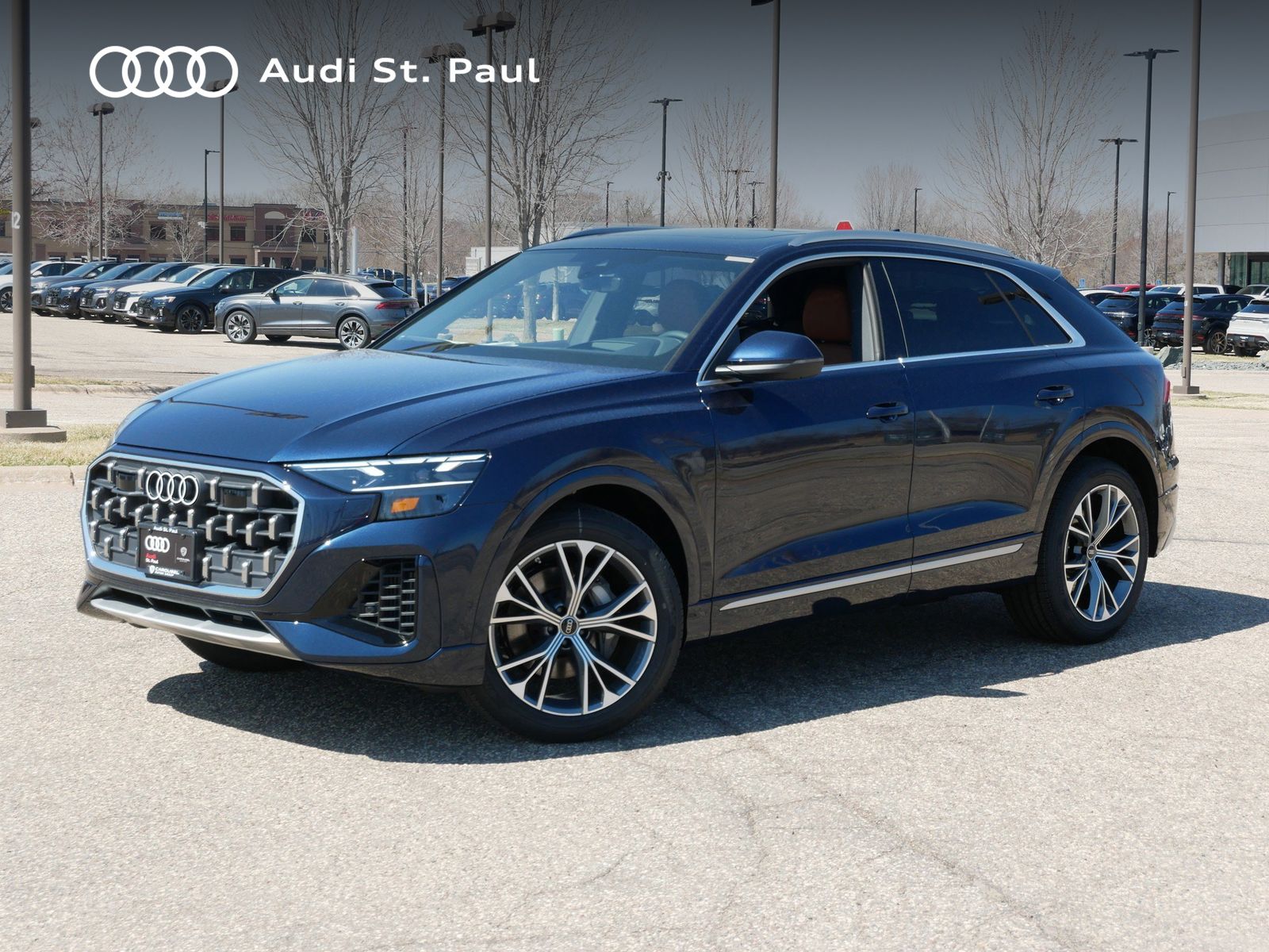 Waitomo Blue Metallic 2026 Audi Q8 quattro Prestige 55 TFSI SUV / Crossover All-Wheel Drive 8-Speed Automatic
