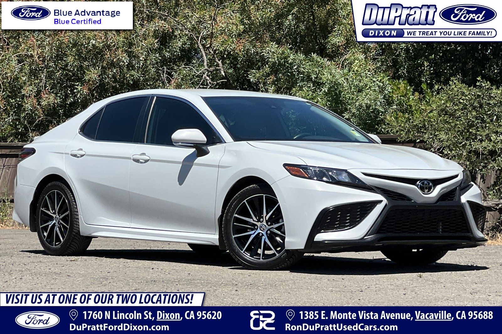 Ice Edge 2022 Toyota Camry SE FWD Sedan Front-Wheel Drive 8-Speed Automatic