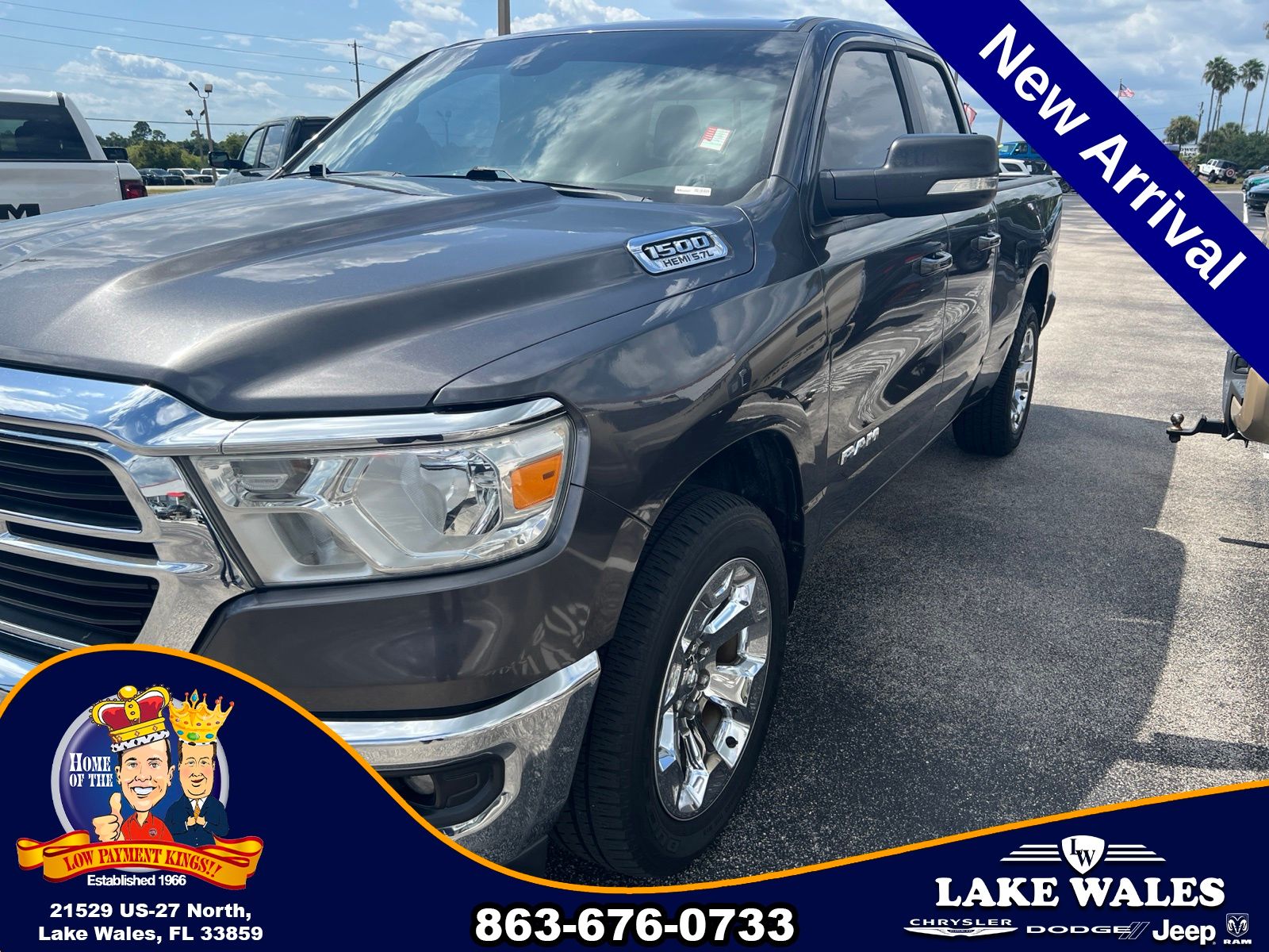 2021 Crystal Metallic Ram 1500 Big Horn/Lone Star RWD Truck
