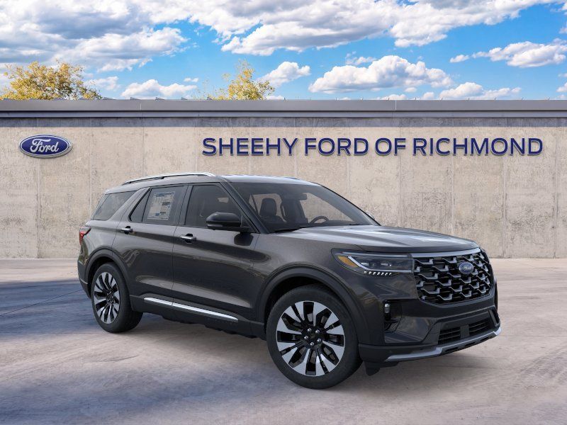Black Metallic 2026 Ford Explorer SUV / Crossover All-Wheel Drive Automatic