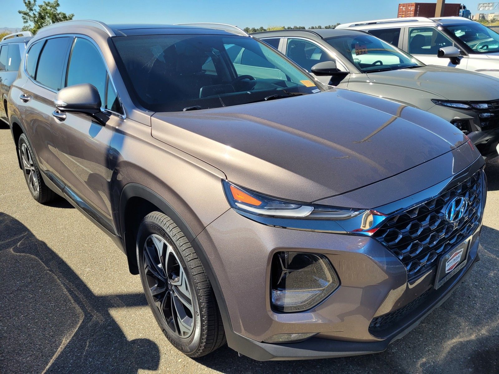 Earthy Bronze 2020 Hyundai Santa Fe SUV / Crossover Front-Wheel Drive 8-Speed Automatic