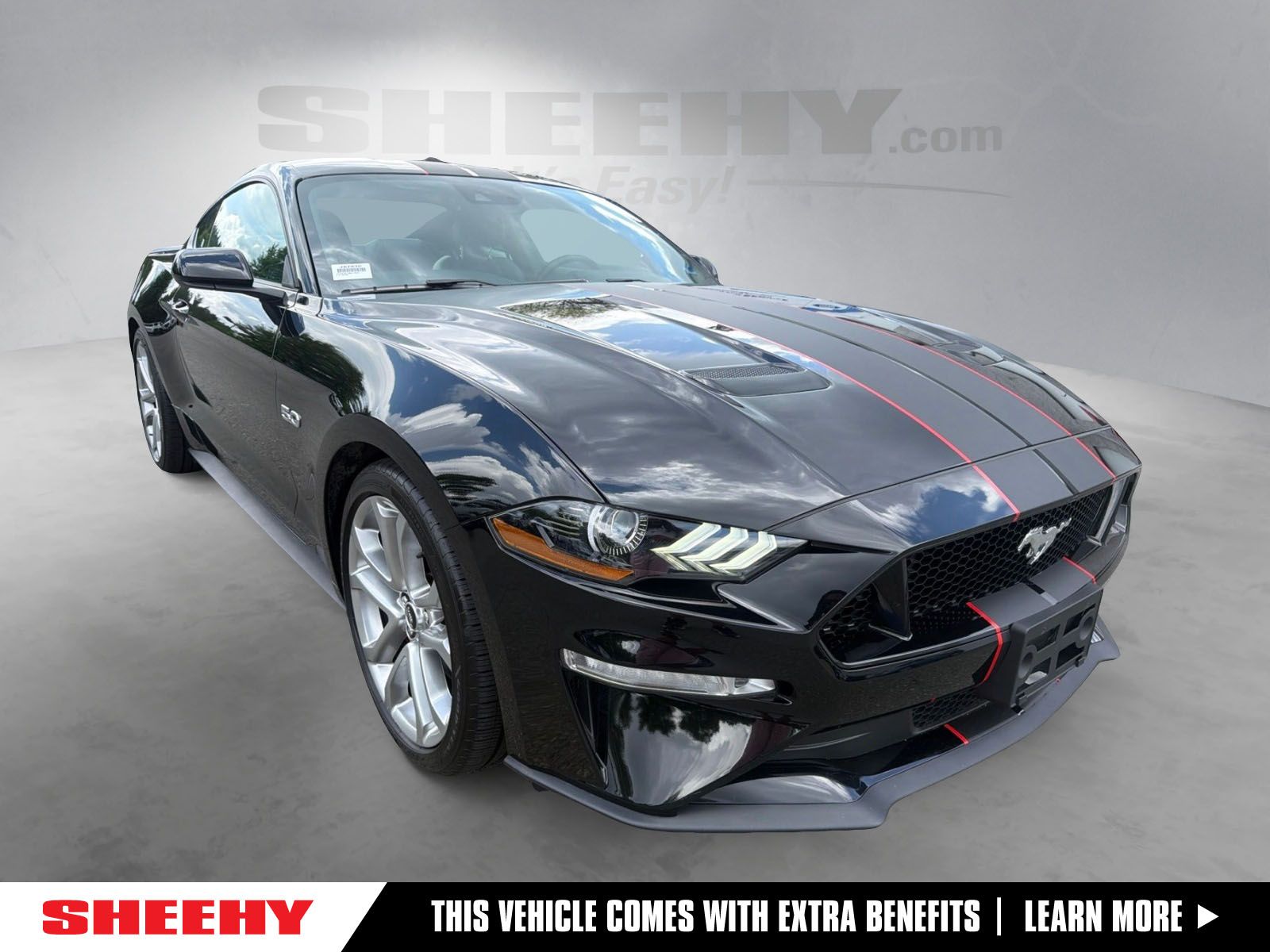 Shadow Black 2021 Ford Mustang Coupe Rear-Wheel Drive Automatic