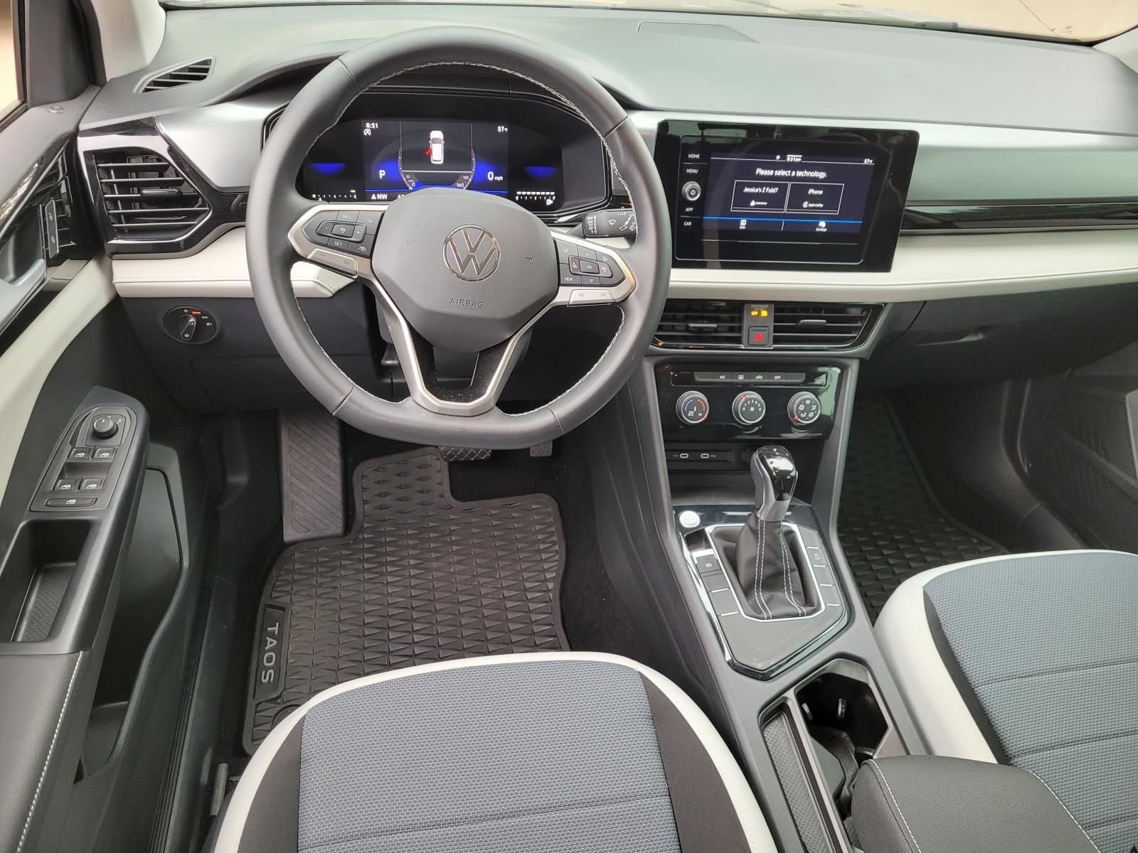 used 2025 Volkswagen Taos car, priced at $23,000
