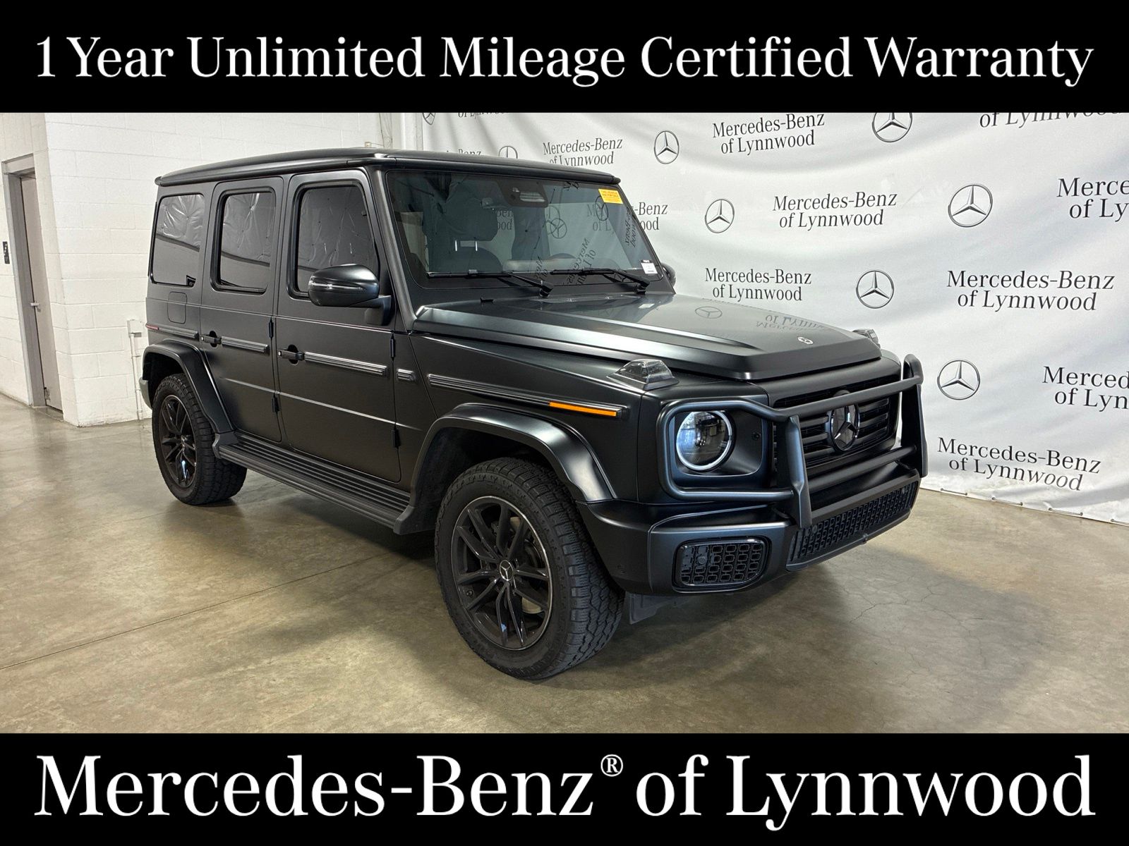 MANUFAKTUR Night Black Magno 2025 Mercedes-Benz G-Class SUV / Crossover All-Wheel Drive 9-Speed Automatic
