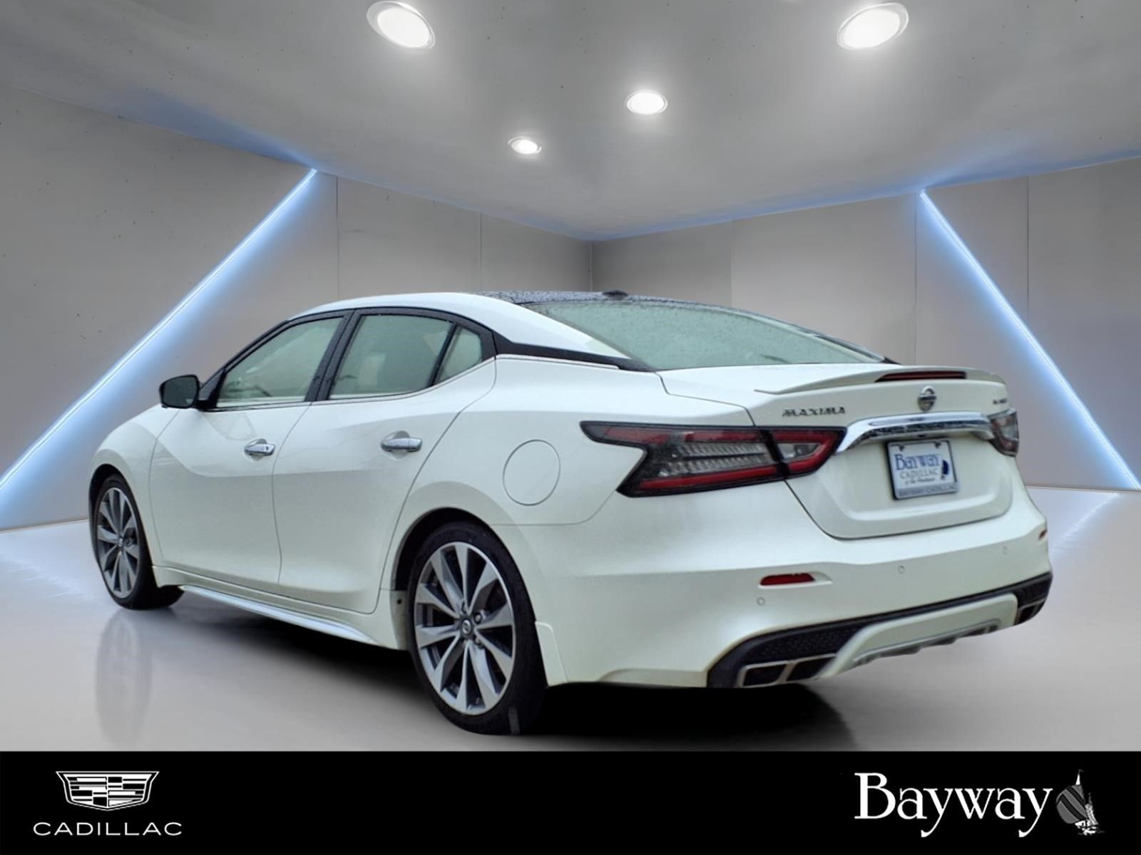 2020 Nissan Maxima Platinum White at Bravo Nissan