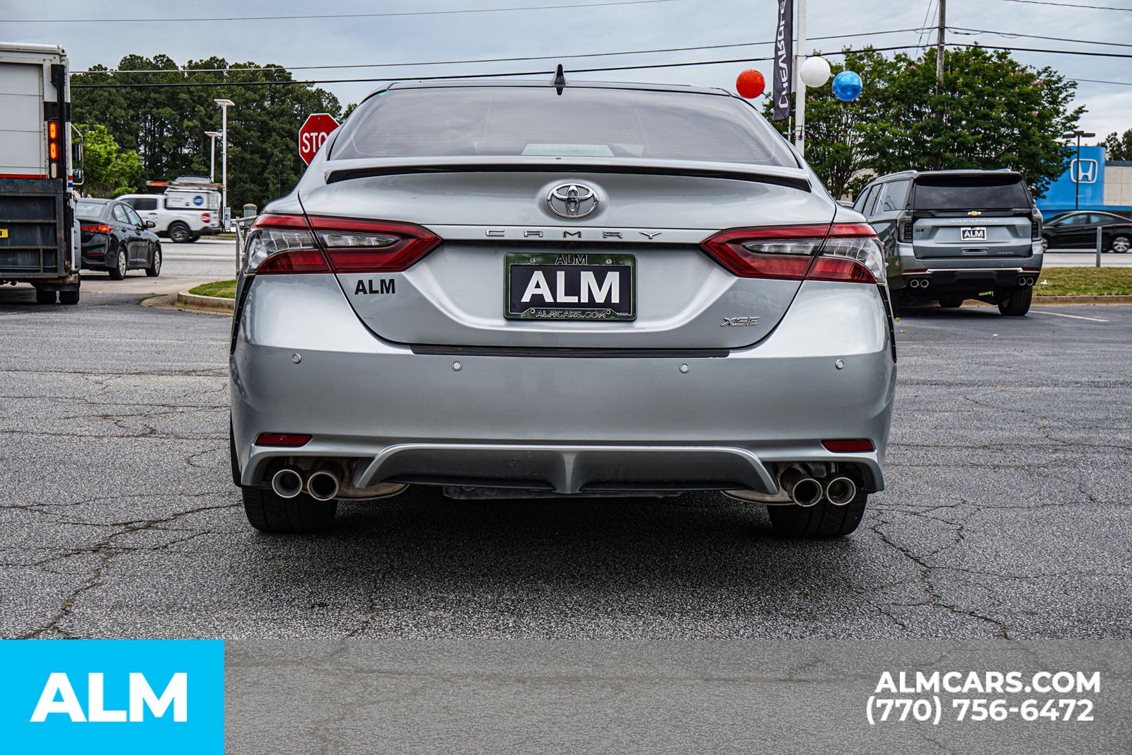 Used 2021 Silver Toyota XSE V6 image 12