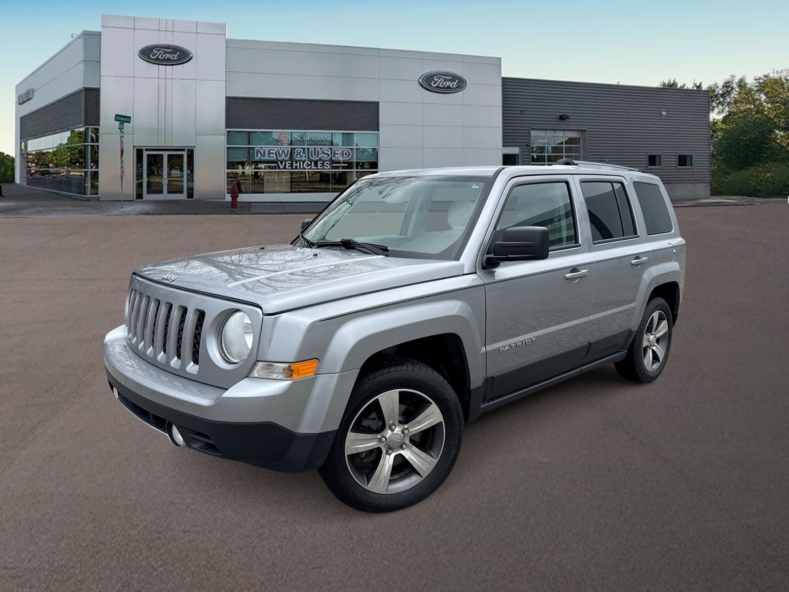 Billet Silver Metallic Clearcoat 2017 Jeep Patriot High Altitude FWD SUV / Crossover Front-Wheel Drive Continuously Variable Transmission