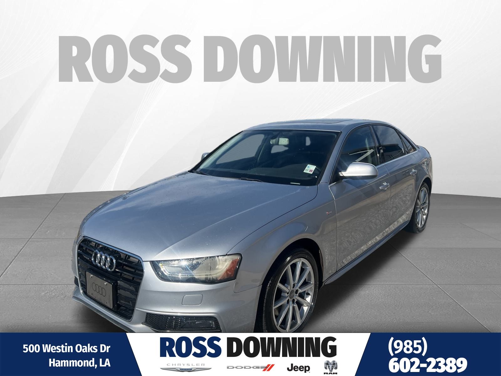 2015 Audi A4 2.0T quattro Premium AWD