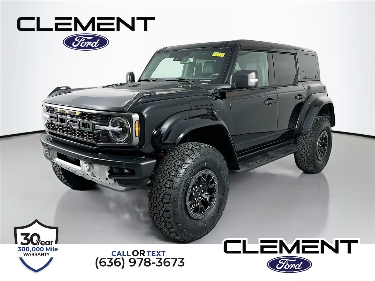 2025 Ford Bronco Raptor 4WD