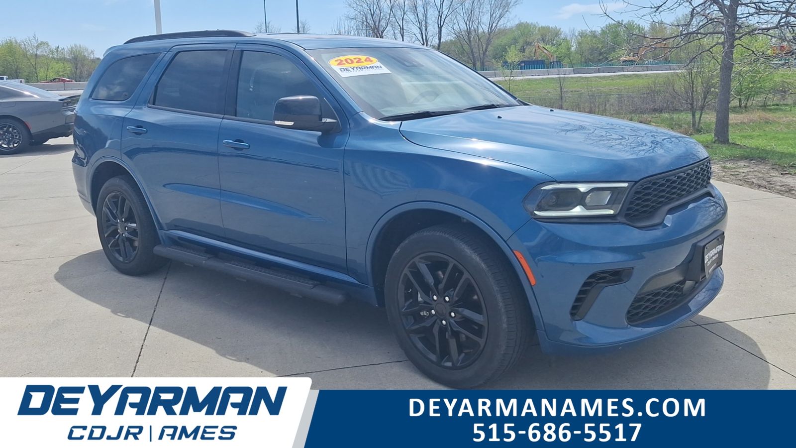 Blue (Frostbite Pearlcoat) 2024 Dodge Durango GT Plus AWD SUV / Crossover All-Wheel Drive 8-Speed Automatic