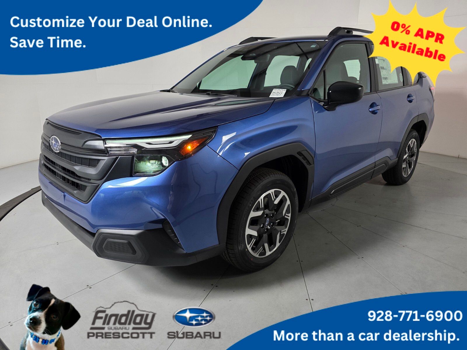 Daybreak Blue Pearl 2026 Subaru Forester SUV / Crossover All-Wheel Drive Continuously Variable Transmission