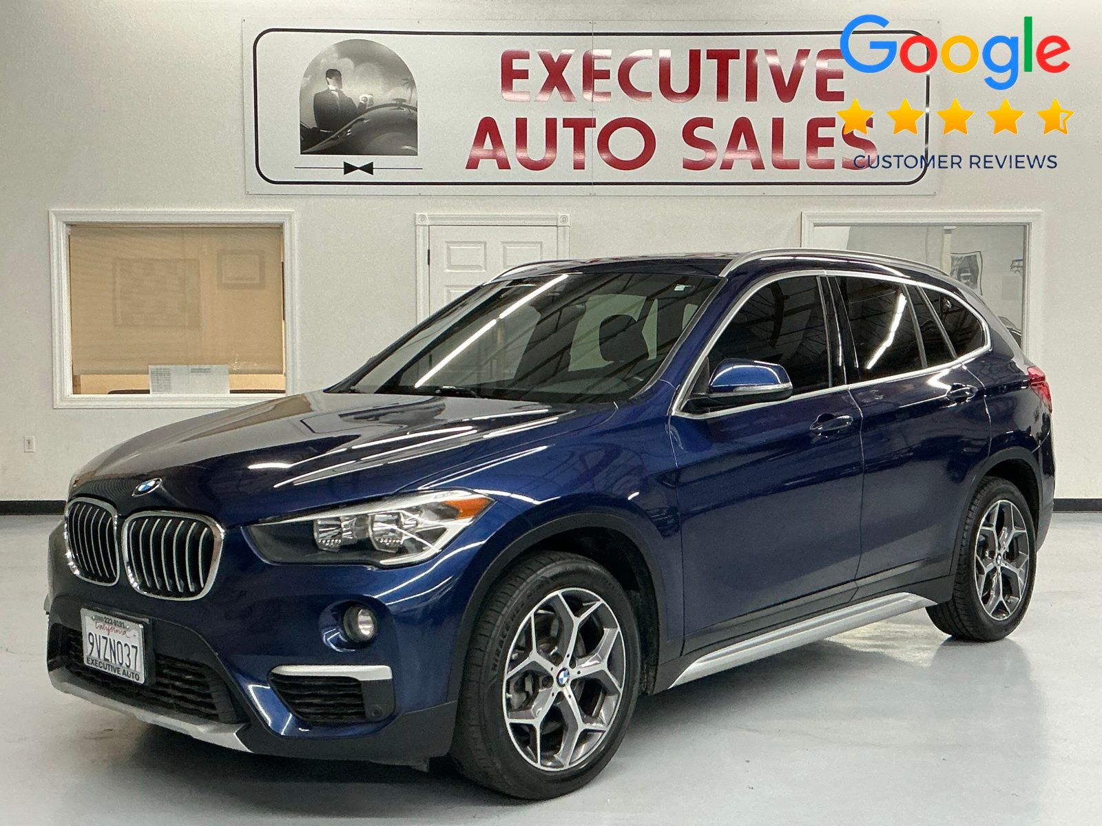 Mediterranean Blue Metallic 2019 BMW X1 sDrive28i FWD SUV / Crossover Front-Wheel Drive 8-Speed Automatic