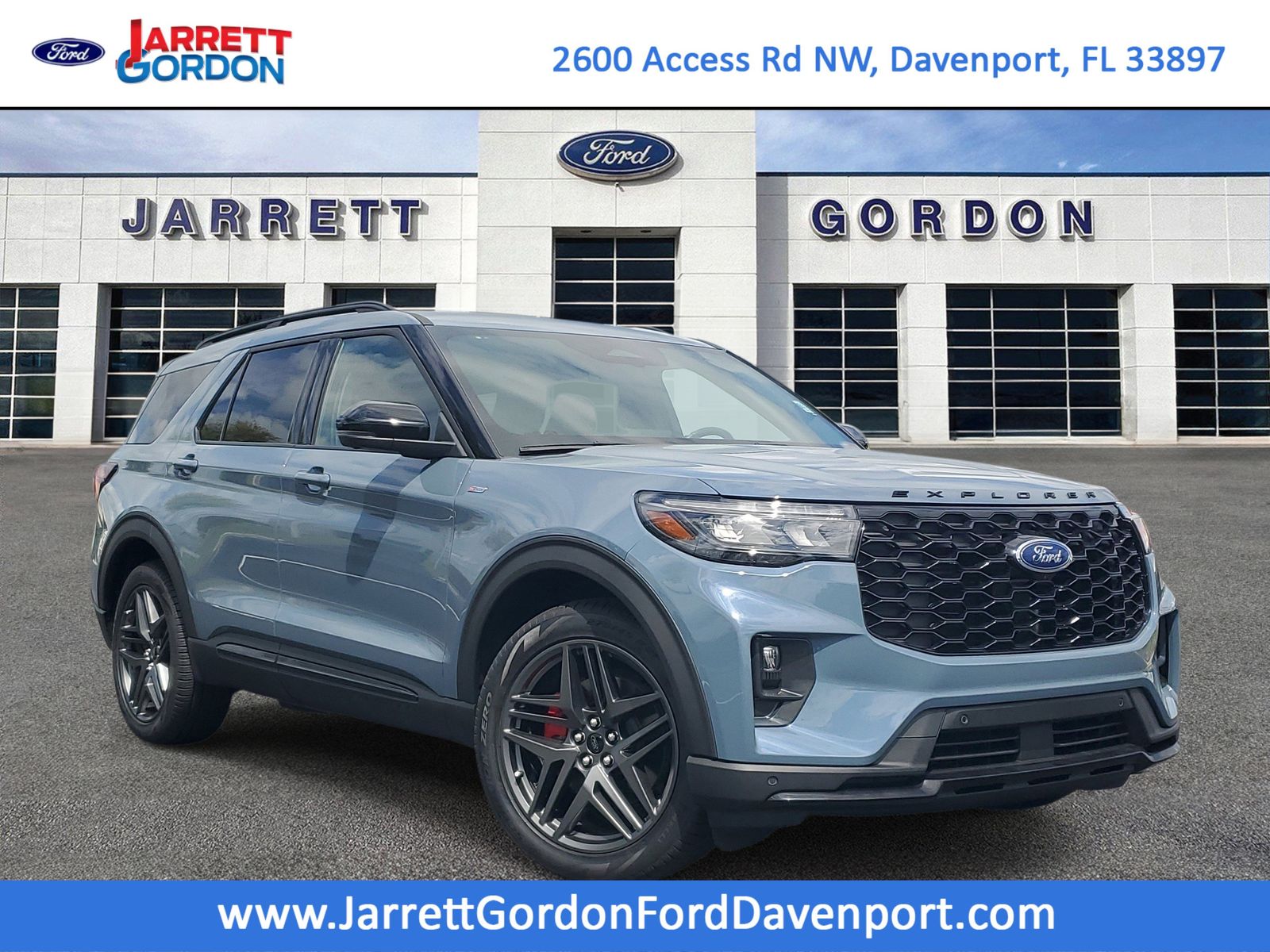 Vapor Blue 2025 Ford Explorer ST-Line RWD SUV / Crossover Rear-Wheel Drive Automatic