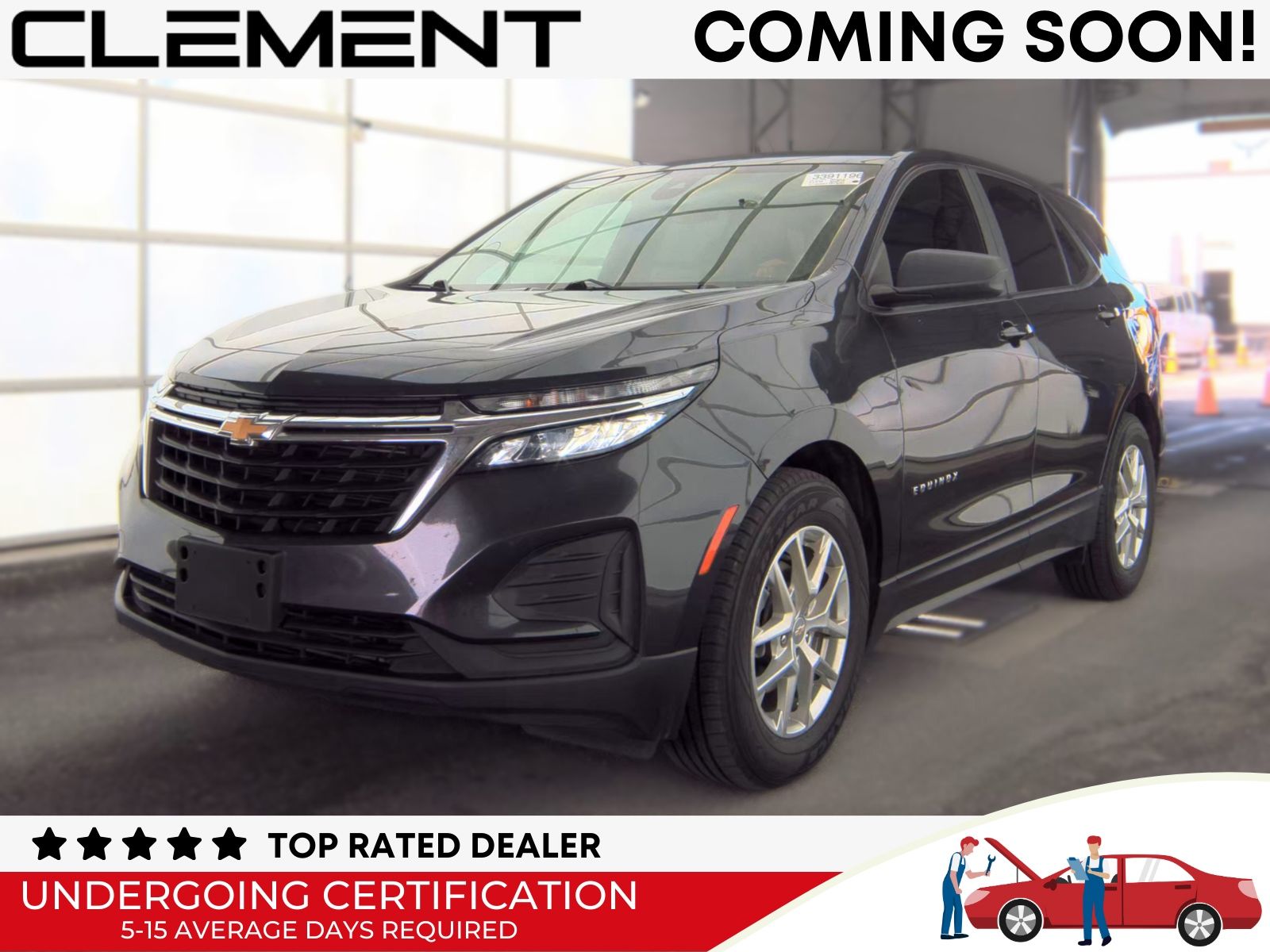 Iron Gray Metallic 2022 Chevrolet Equinox SUV / Crossover Front-Wheel Drive 6-Speed Automatic Overdrive