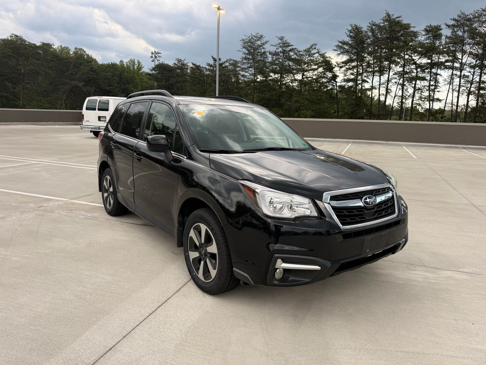 Crystal Black Silica 2017 Subaru Forester 2.5i Limited SUV / Crossover All-Wheel Drive Continuously Variable Transmission