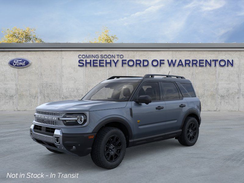 New 2026 Azure Gray Metallic Tri-Coat Ford Badlands image 2