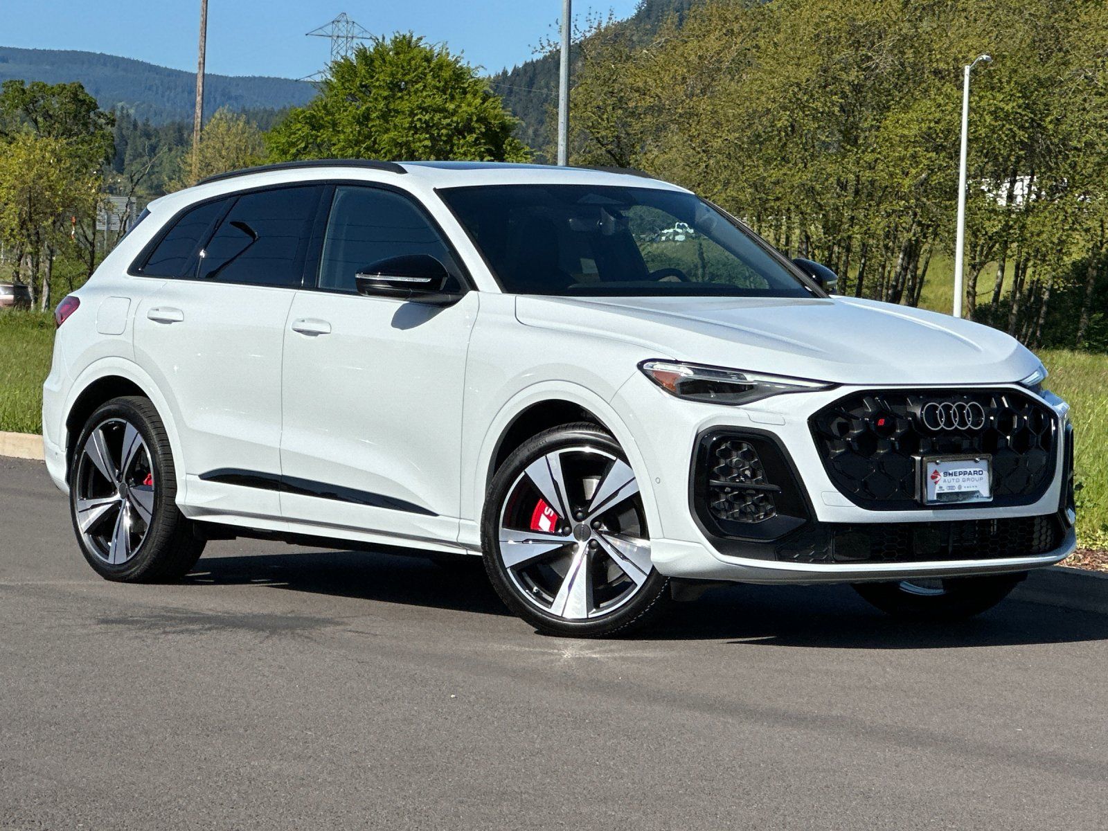 Glacier White 2026 Audi SQ5 quattro Prestige TFSI SUV / Crossover All-Wheel Drive 7-Speed Automatic