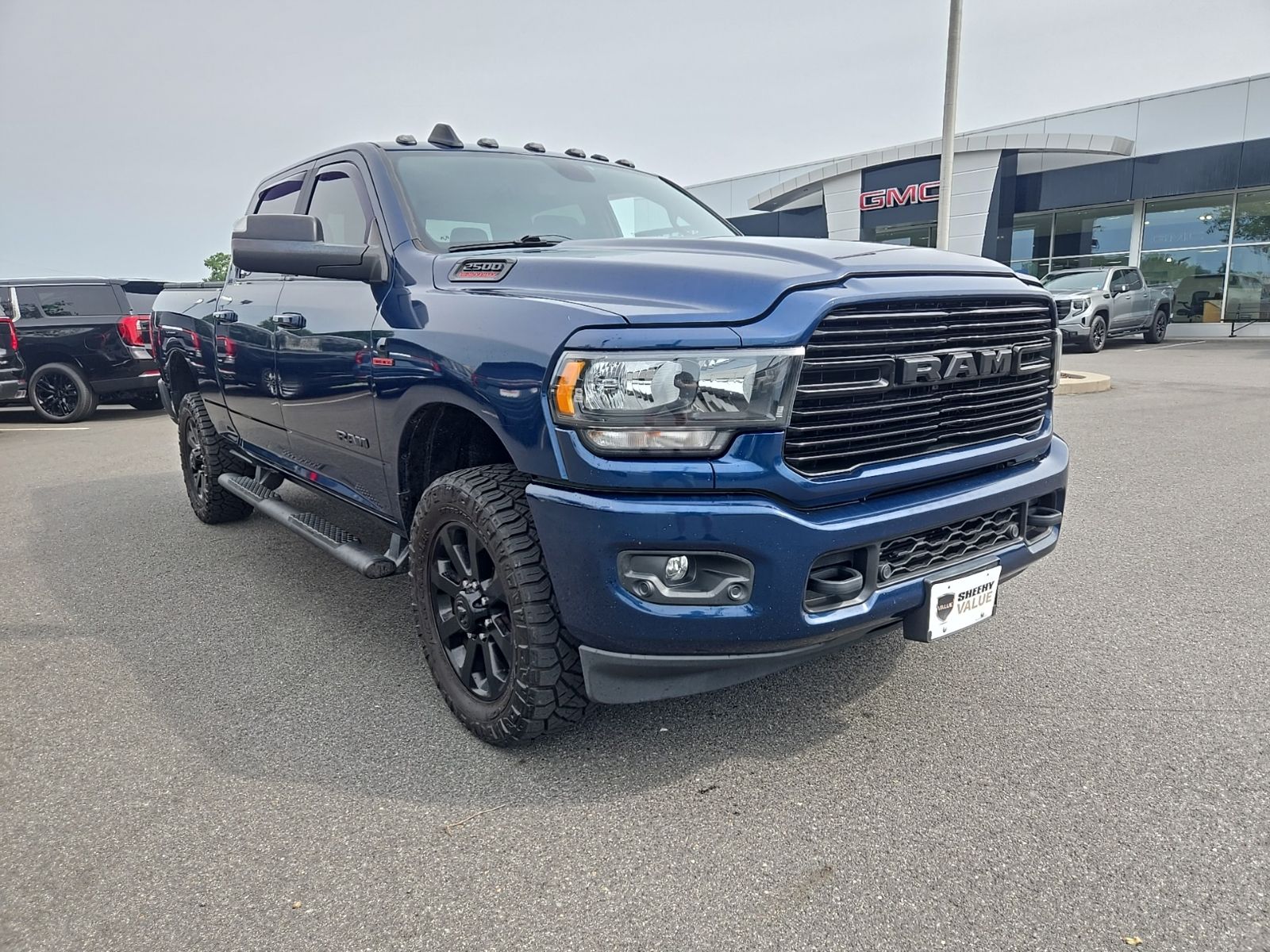 Patriot Blue Pearlcoat 2021 RAM 2500 Pickup Truck Four-Wheel Drive 6-Speed Automatic