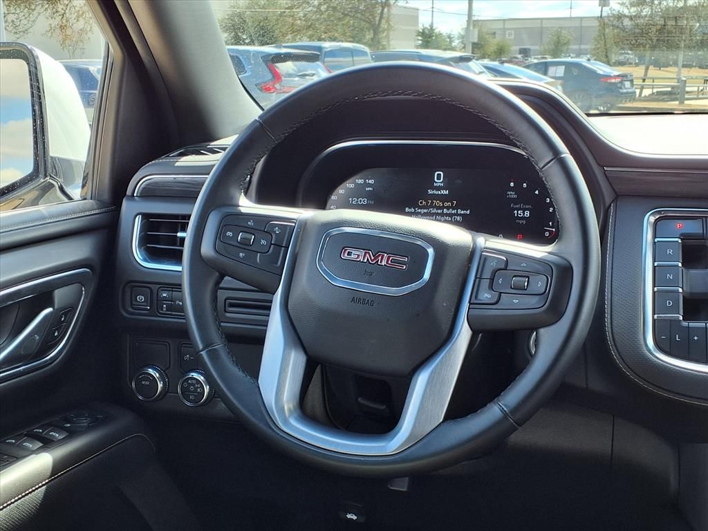 2024 GMC Yukon SLT White at DeMontrond Automotive Group