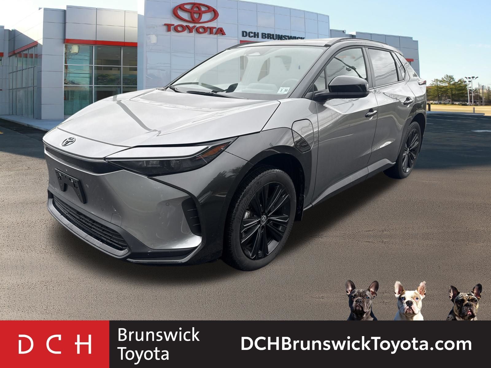 Heavy Metal w/Black Roof 2025 Toyota bZ4X SUV / Crossover All-Wheel Drive Automatic