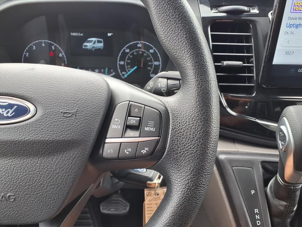 2023 Ford Transit-350 XLT White at North Houston Mitsubishi