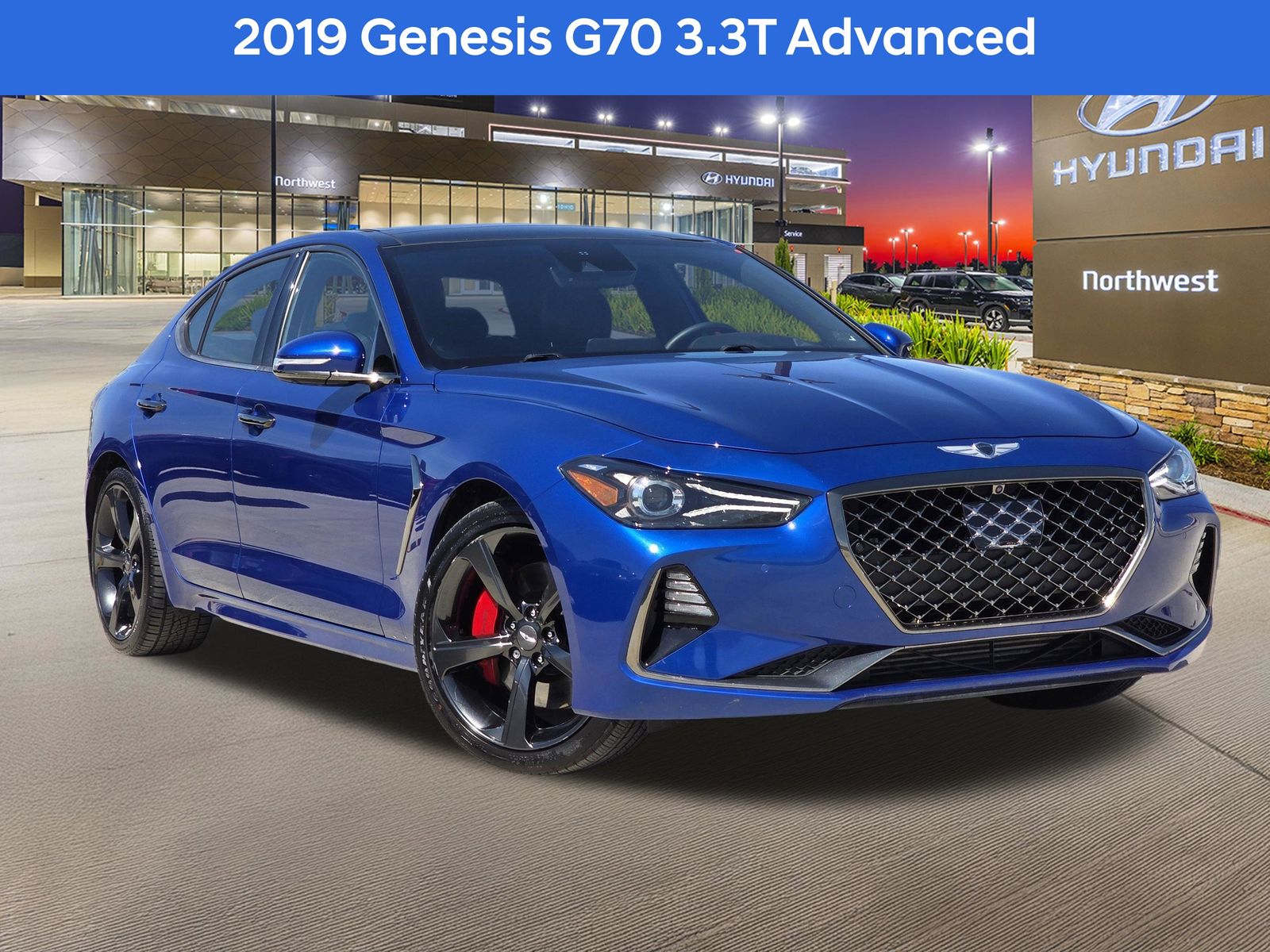 2019 Genesis G70 3.3T Advanced RWD