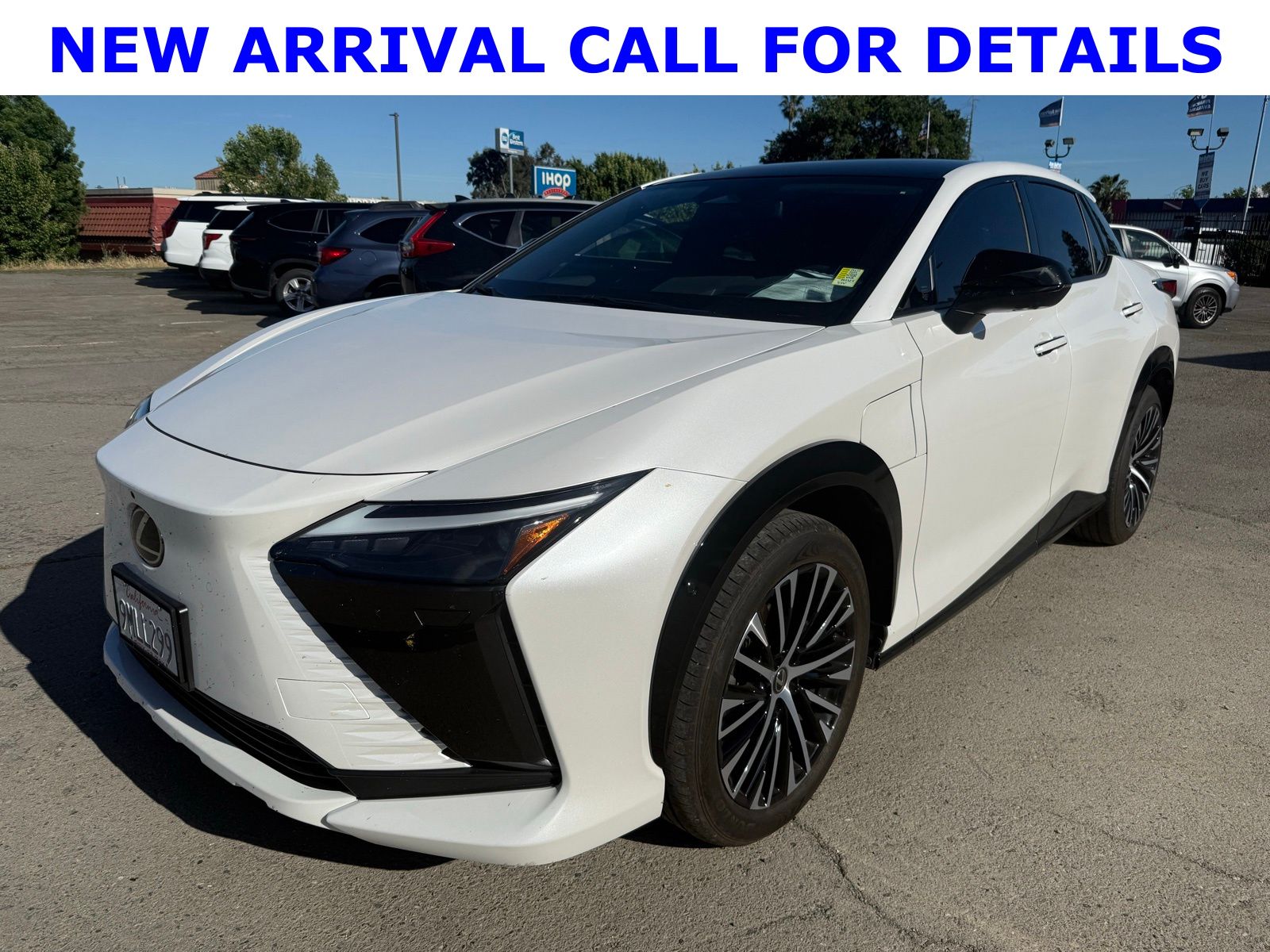 White 2024 Lexus RZ 300e Premium FWD with 18 inch Wheels SUV / Crossover Front-Wheel Drive Automatic