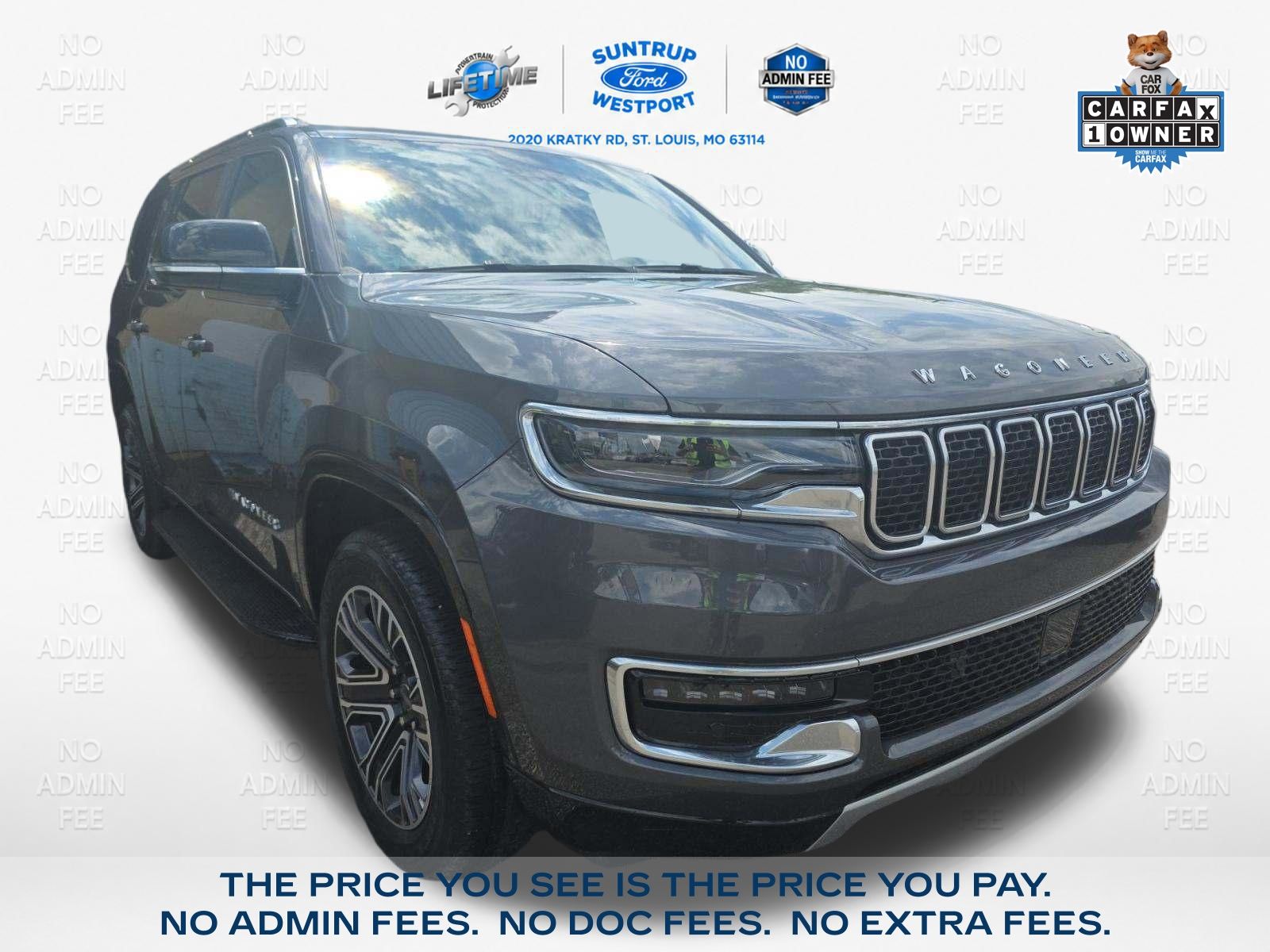 Baltic Gray Metallic Clearcoat 2025 Jeep Wagoneer SUV / Crossover 4X2 8-Speed Automatic