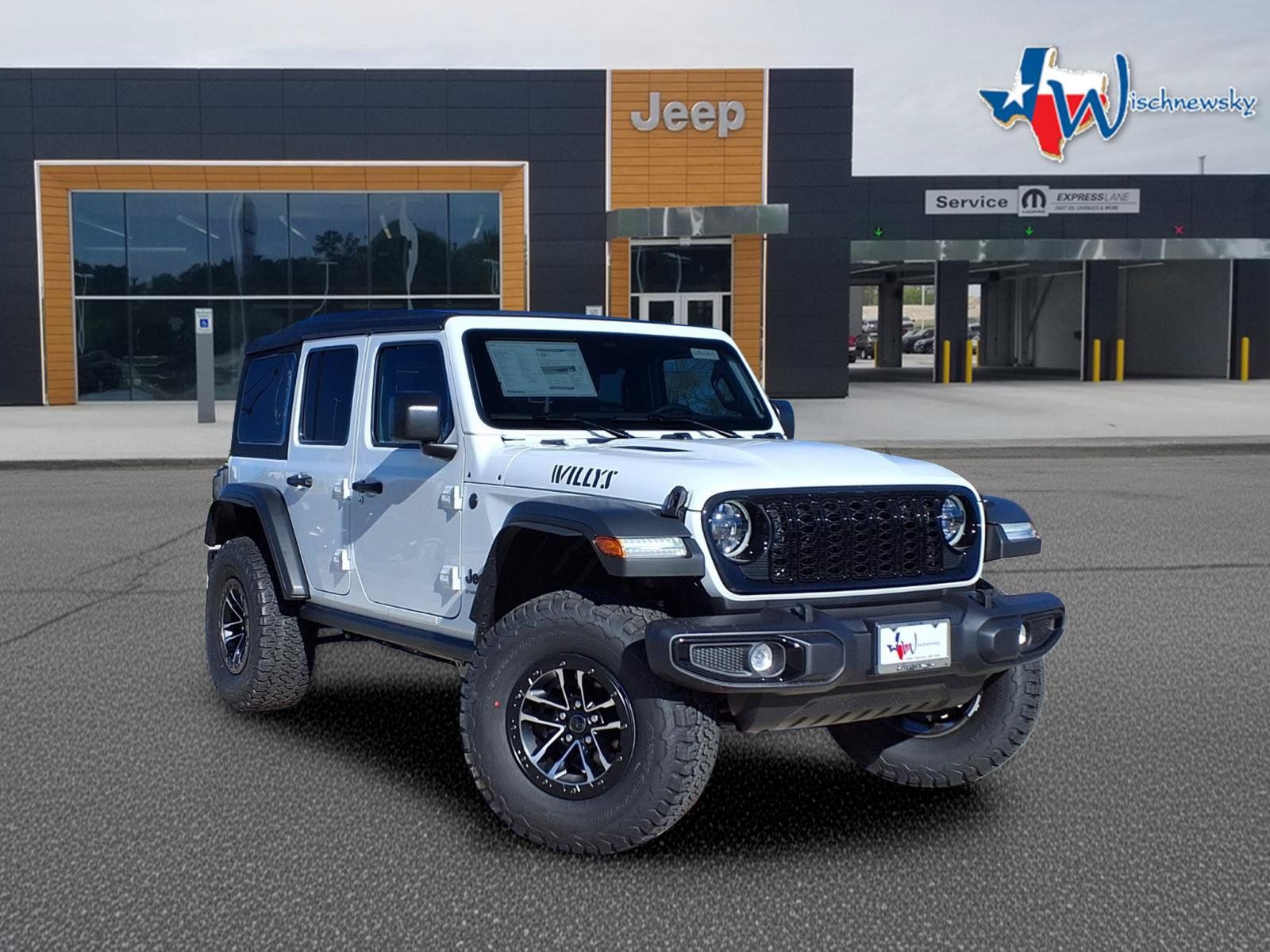 Bright White Clearcoat 2026 Jeep Wrangler Willys 4-Door 4WD SUV / Crossover Four-Wheel Drive 8-Speed Automatic