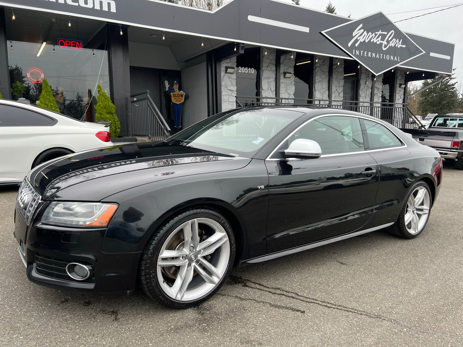 Phantom Black Pearl Effect 2008 Audi S5 Coupe All-Wheel Drive 6-Speed Automatic