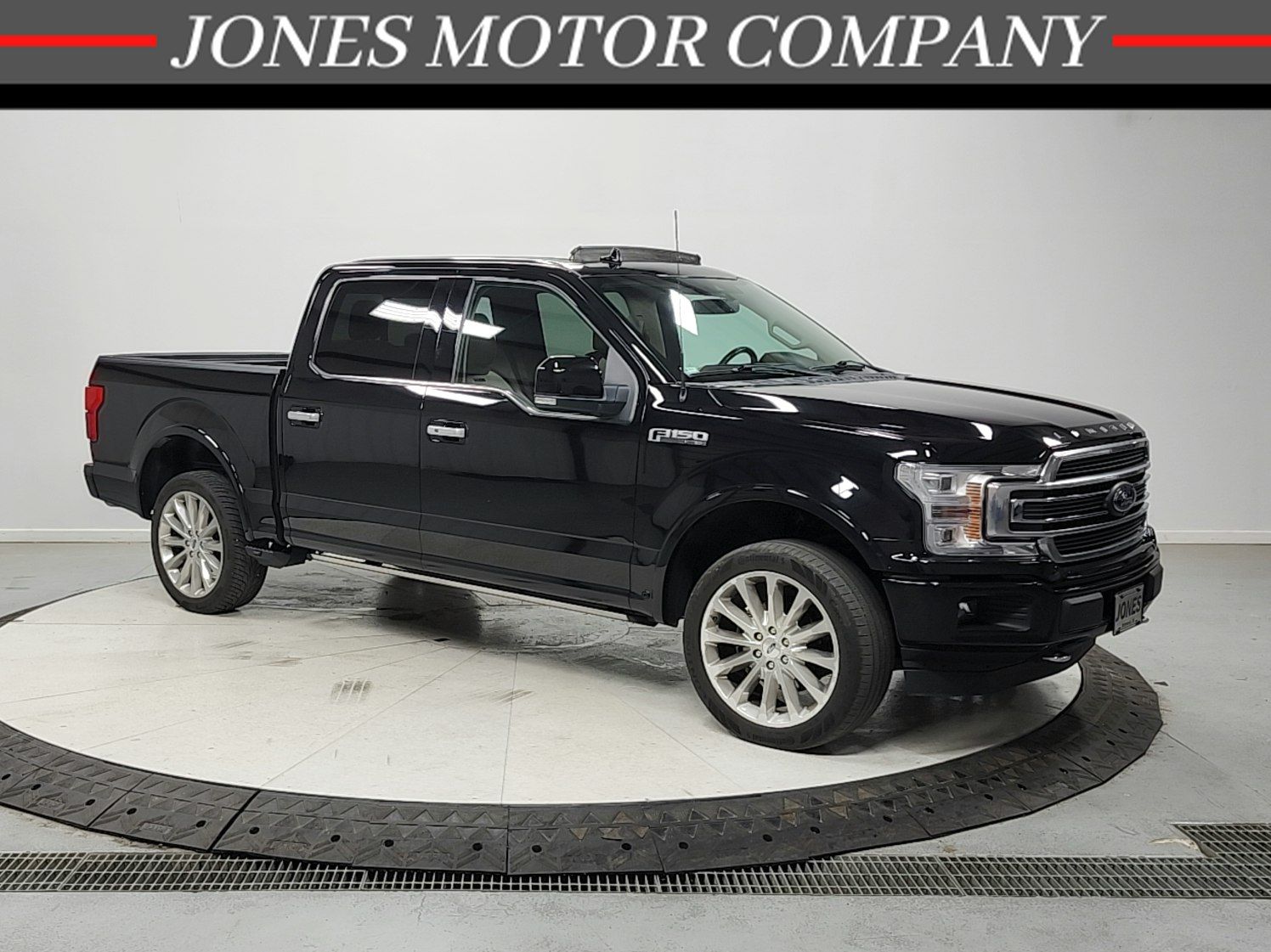Agate Black Metallic 2020 Ford F-150 Limited SuperCrew 4WD Pickup Truck Four-Wheel Drive Automatic