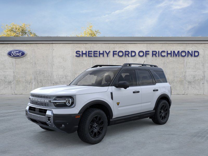 New 2026 Space White Metallic Ford Badlands image 2