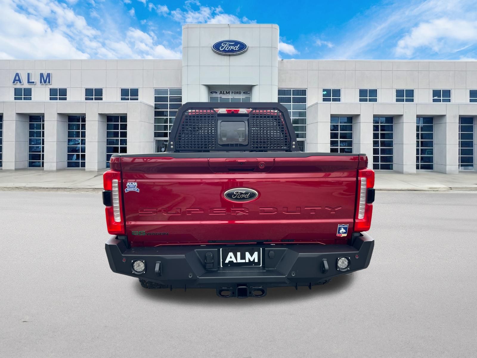 New 2026 Red Ford Lariat image 7