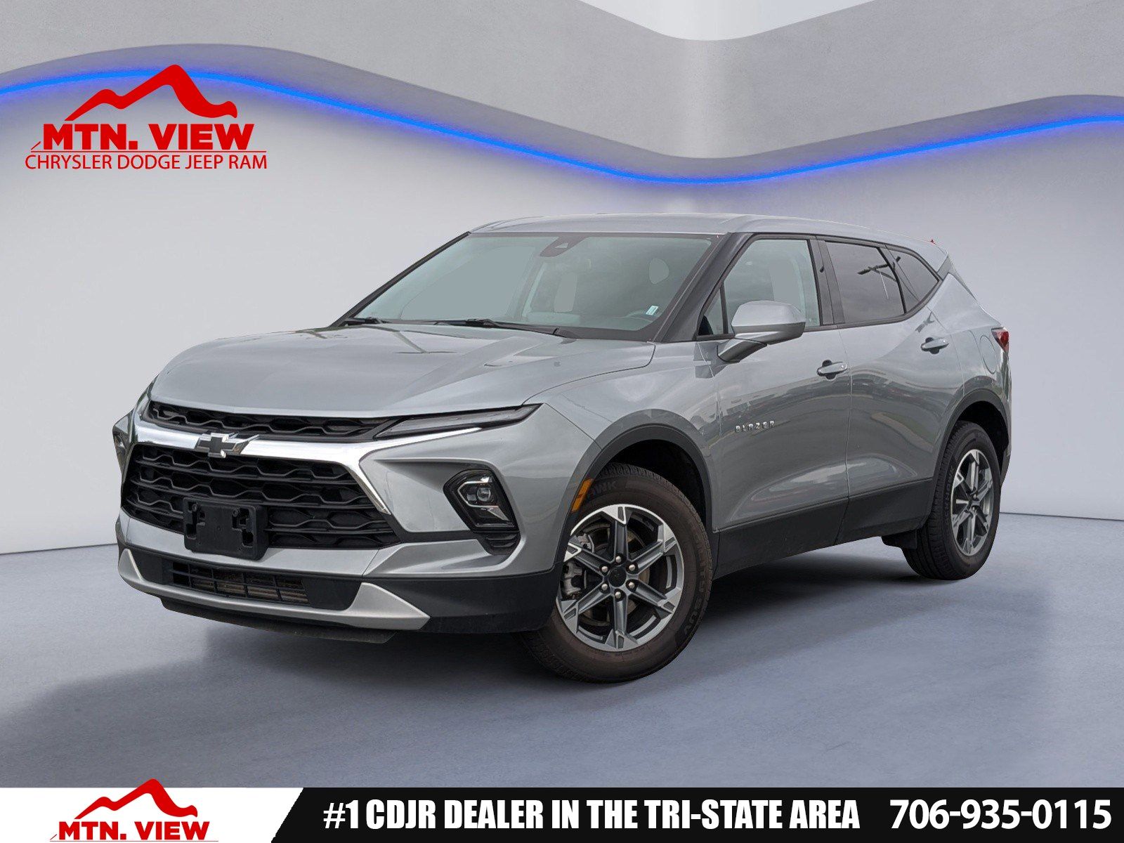 Sterling Gray Metallic 2025 Chevrolet Blazer SUV / Crossover All-Wheel Drive 9-Speed Automatic Overdrive