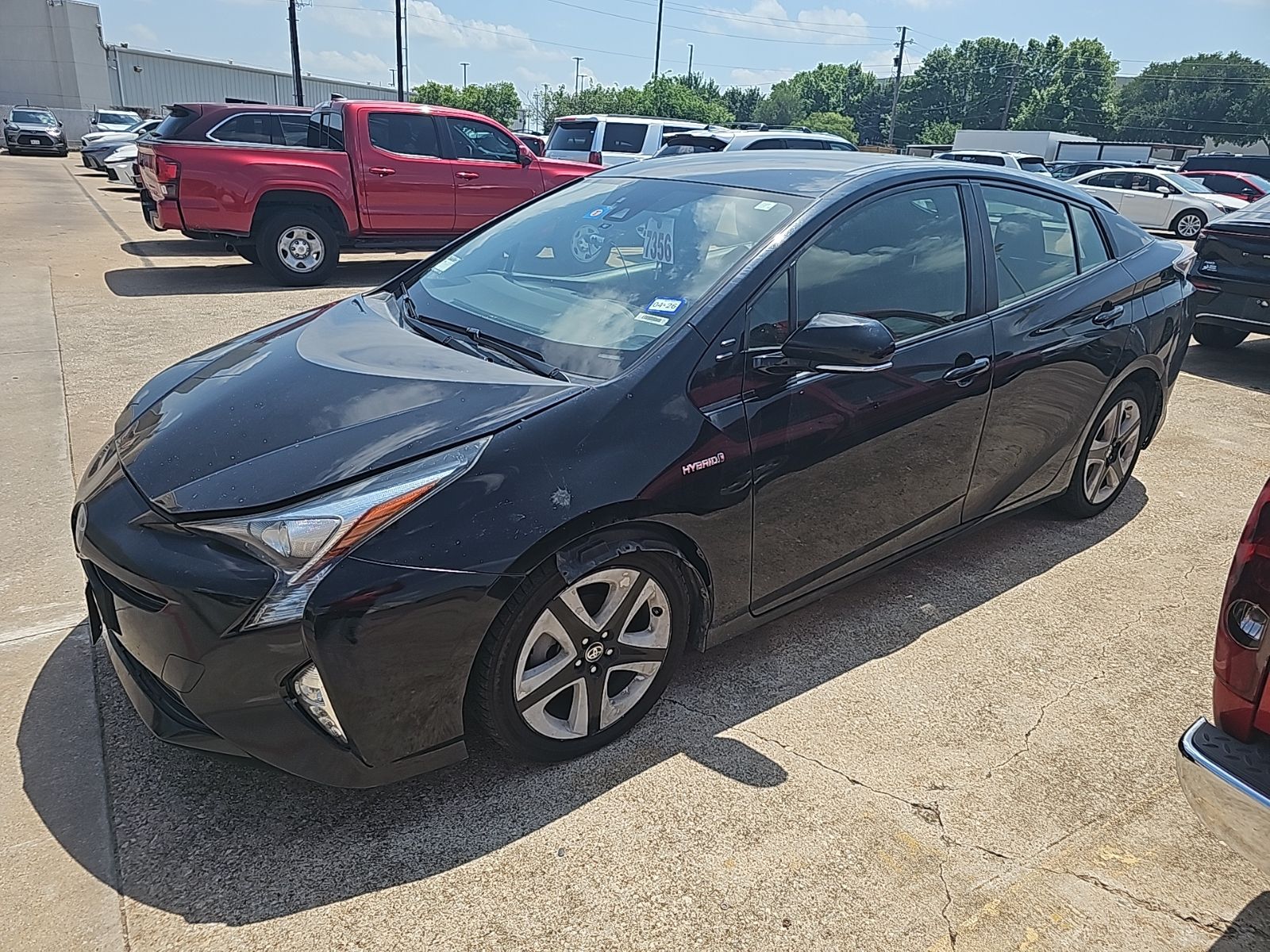 Midnight Black Metallic 2016 Toyota Prius Four FWD Hatchback Front-Wheel Drive Continuously Variable Transmission