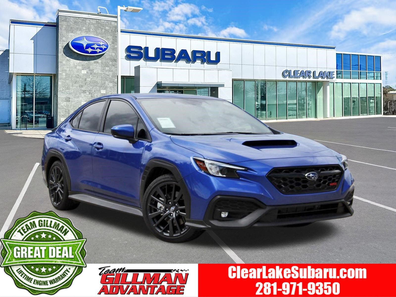 WR Blue Pearl 2026 Subaru WRX Premium AWD Sedan All-Wheel Drive 6-Speed Manual
