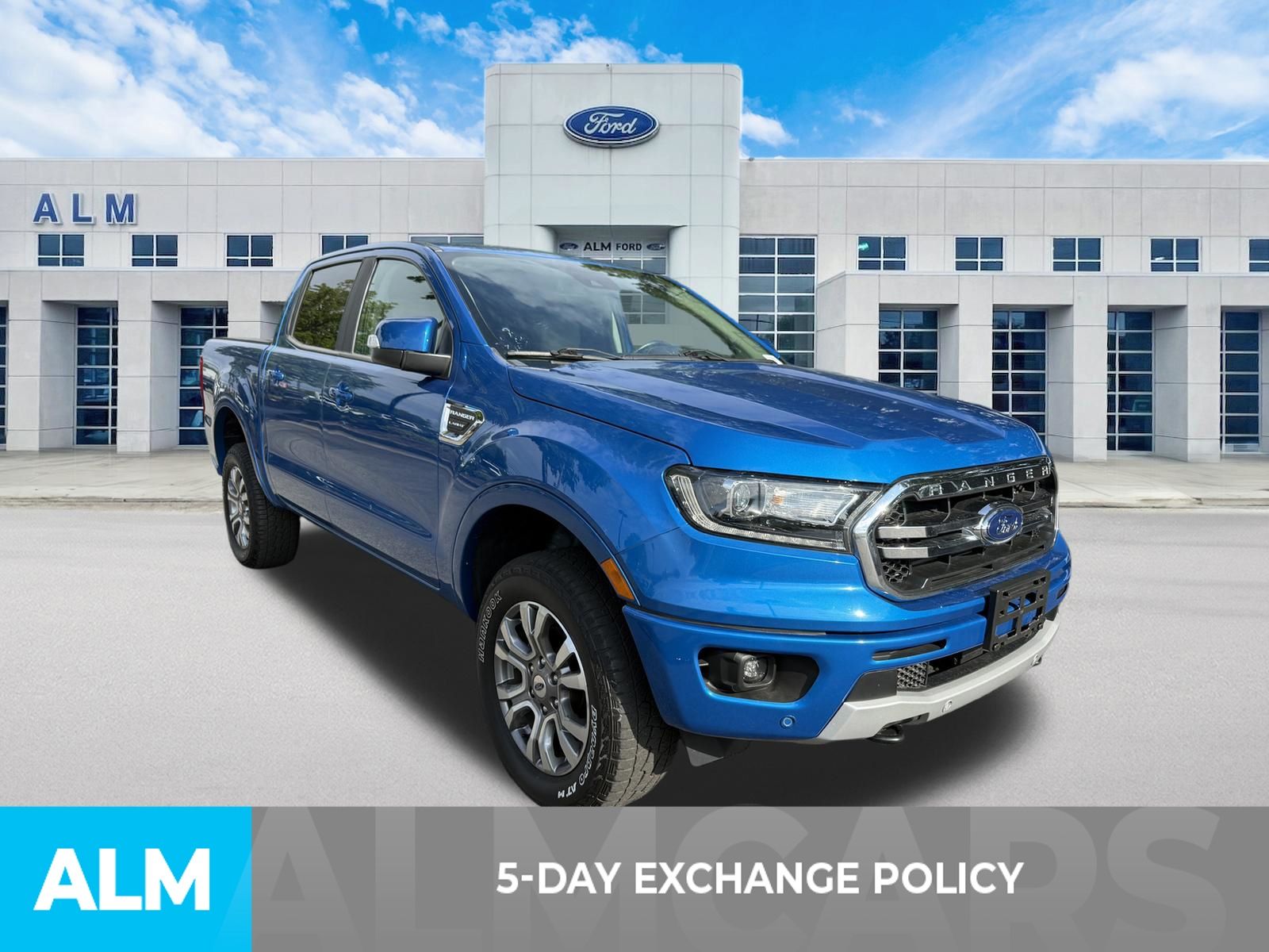 Used 2023 Velocity Blue Metallic Ford Lariat image 3