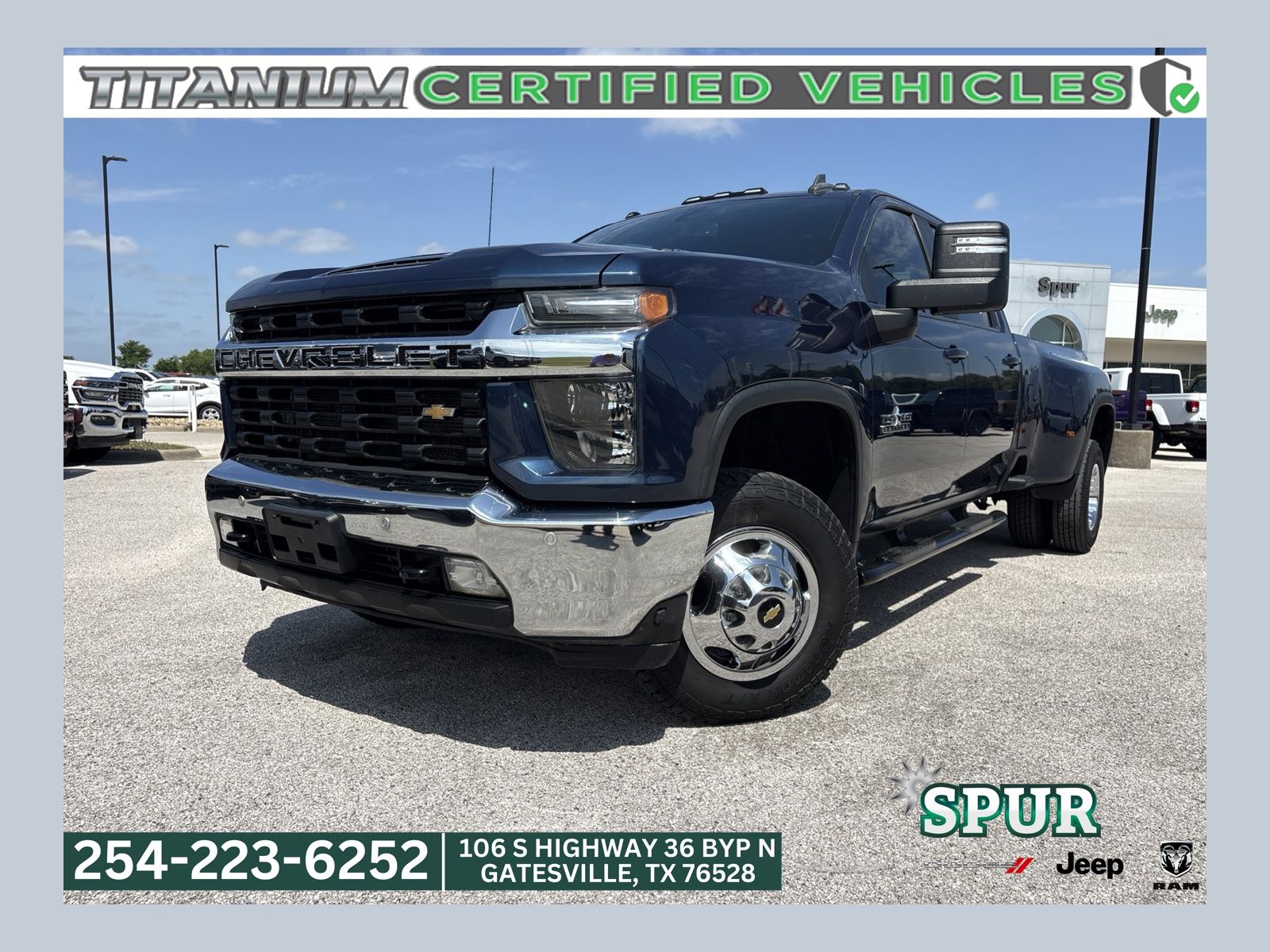  2022 Chevrolet Silverado 3500HD LT Crew Cab 4WD   