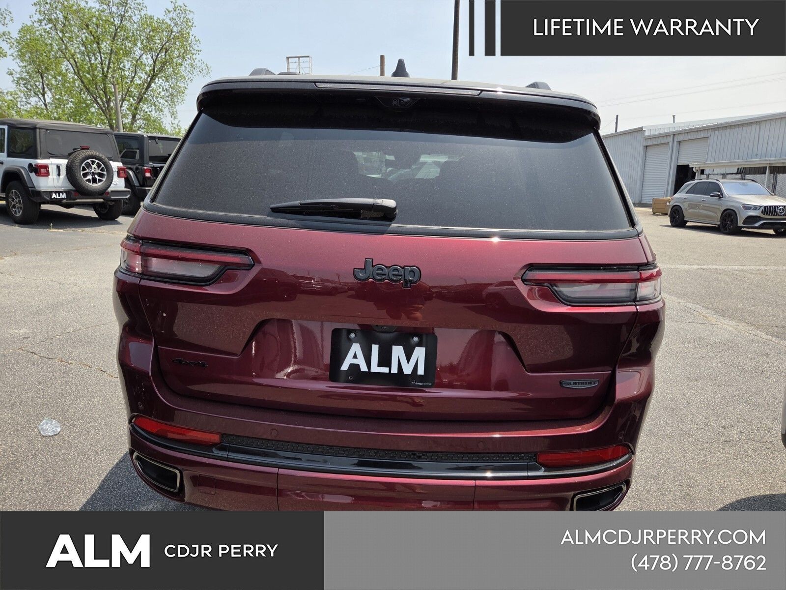 New 2025 Velvet Red Pearl-Coat Exterior Paint Jeep Summit image 11