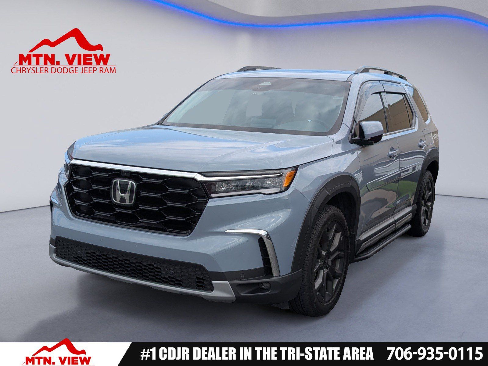 Gray 2024 Honda Pilot SUV / Crossover All-Wheel Drive Automatic