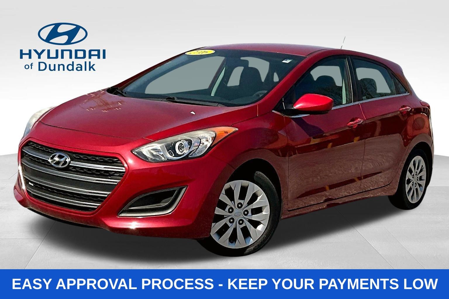 Scarlet Red Pearl 2016 Hyundai Elantra GT FWD Hatchback Front-Wheel Drive 6-Speed Automatic