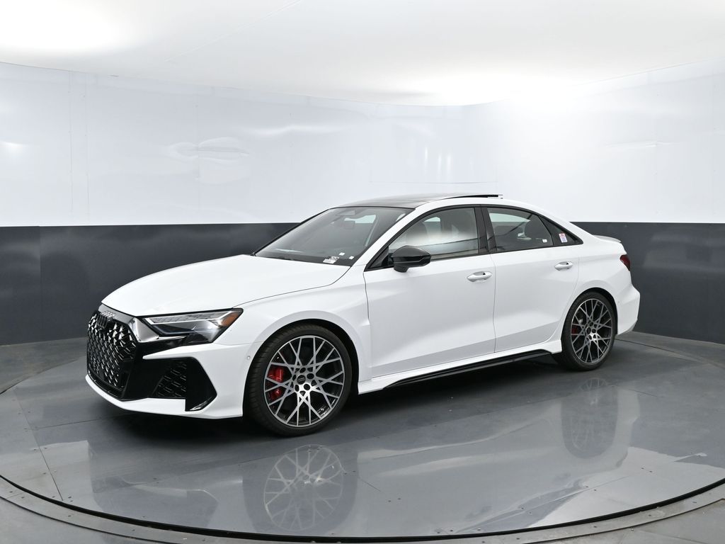 Cashmere / Gray 2026 Audi RS 3 2.5T quattro Sedan All-Wheel Drive 7-Speed Automatic