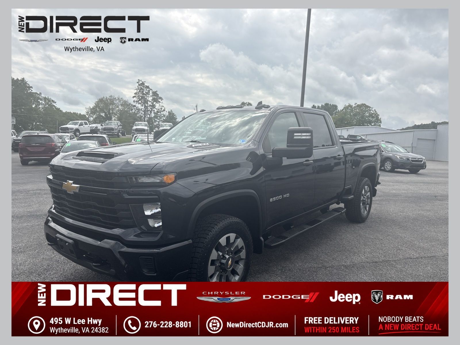 2024 Chevrolet Silverado 2500HD Custom Crew Cab 4WD