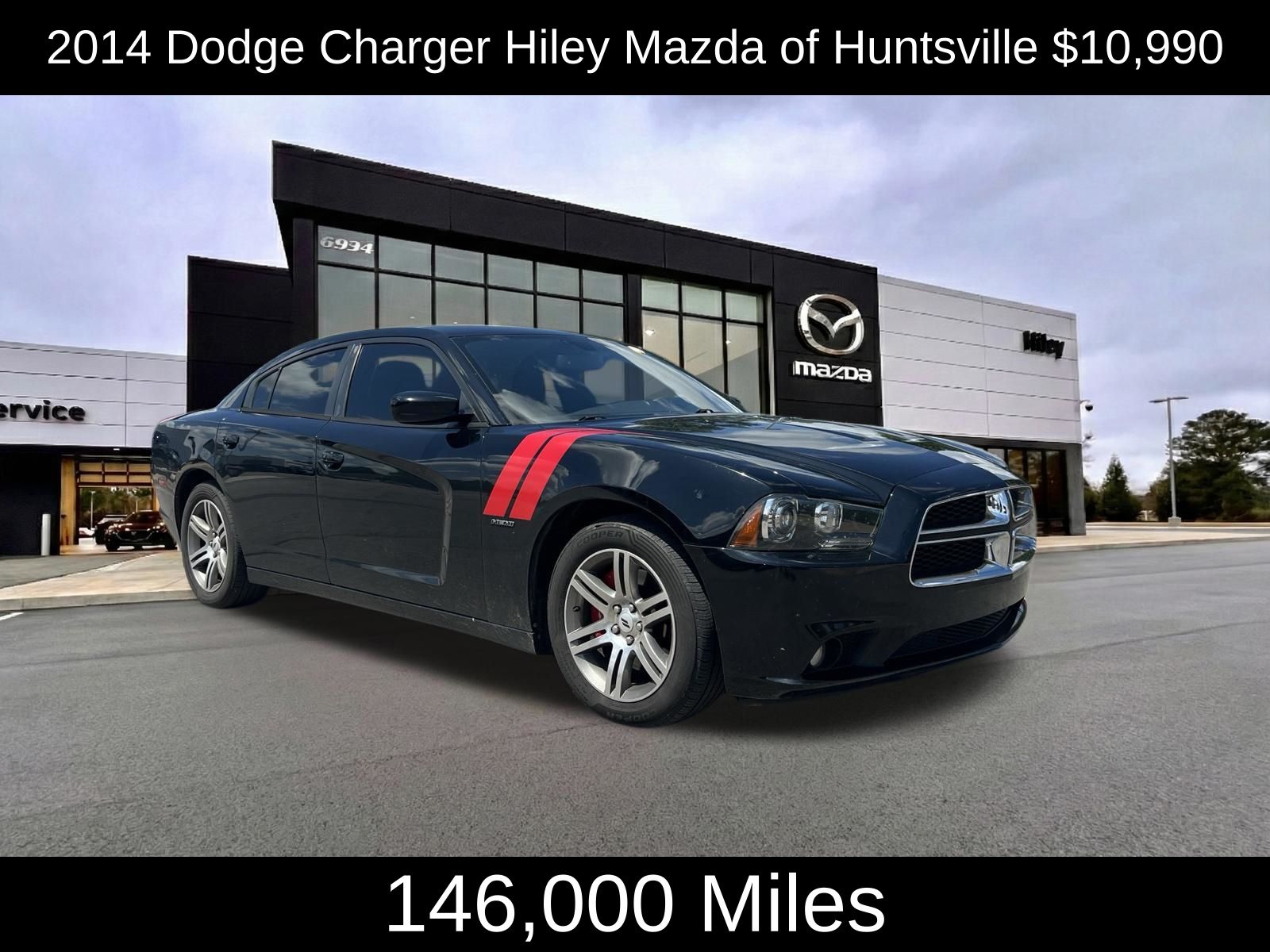Pitch Black 2014 Dodge Charger Sedan Rear-Wheel Drive 5-Speed Automatic