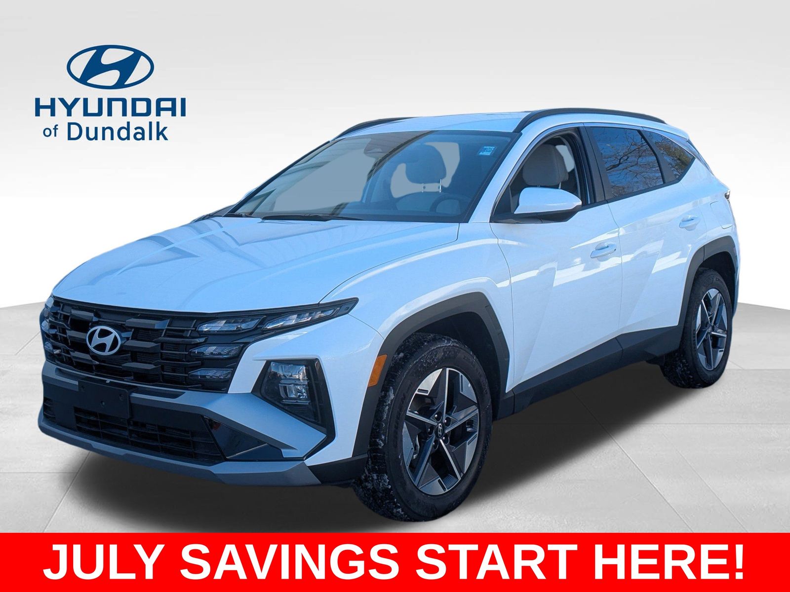 White Pearl 2026 Hyundai Tucson SUV / Crossover All-Wheel Drive 8-Speed Automatic