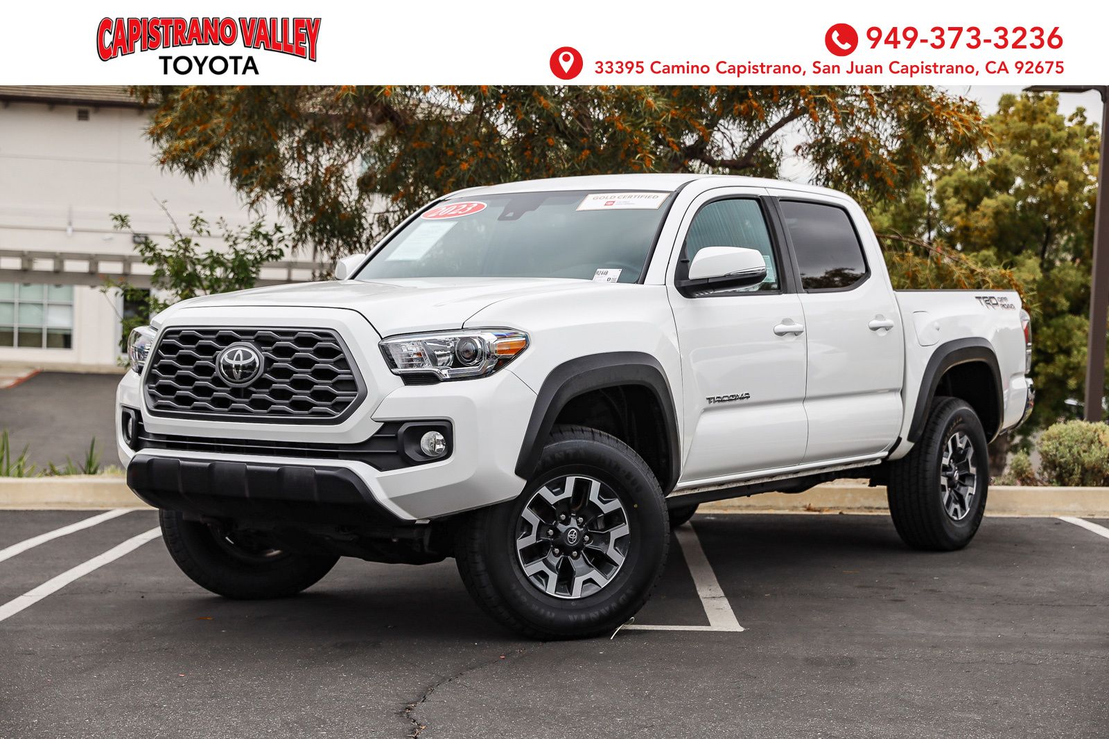Ice Cap 2023 Toyota Tacoma Pickup Truck 4X2 6-Speed Automatic