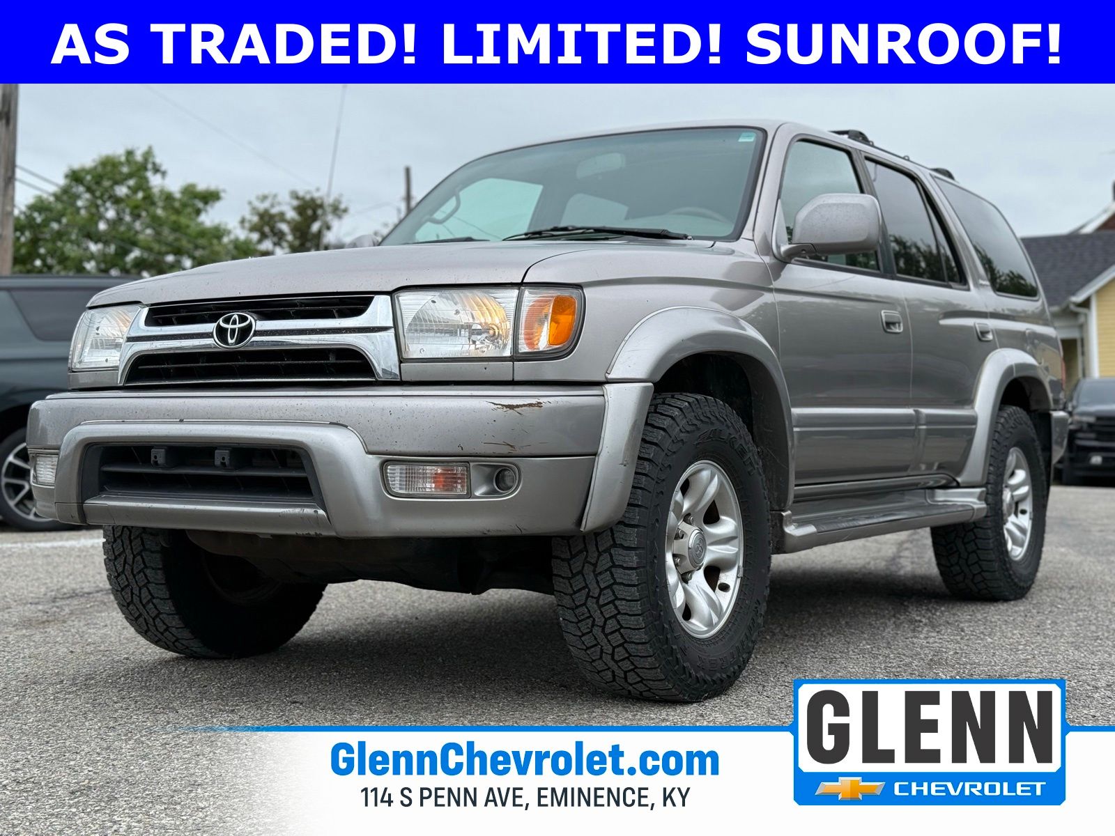 Dorado Gold/Dorado Gold Cladding 2002 Toyota 4Runner Limited 4WD SUV / Crossover Four-Wheel Drive 4-Speed Automatic Overdrive