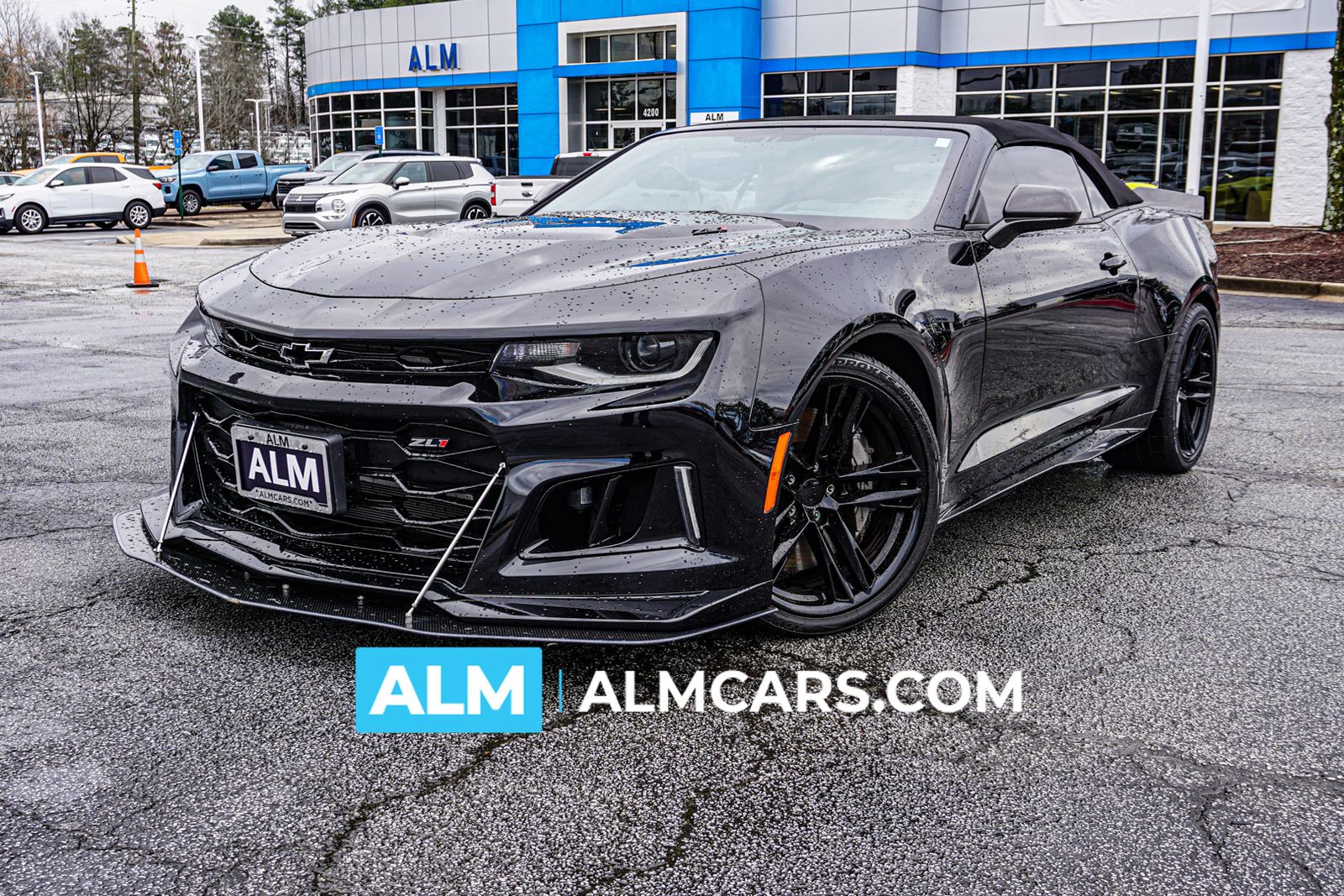 Black 2021 Chevrolet Camaro ZL1 Convertible RWD Convertible Rear-Wheel Drive Automatic